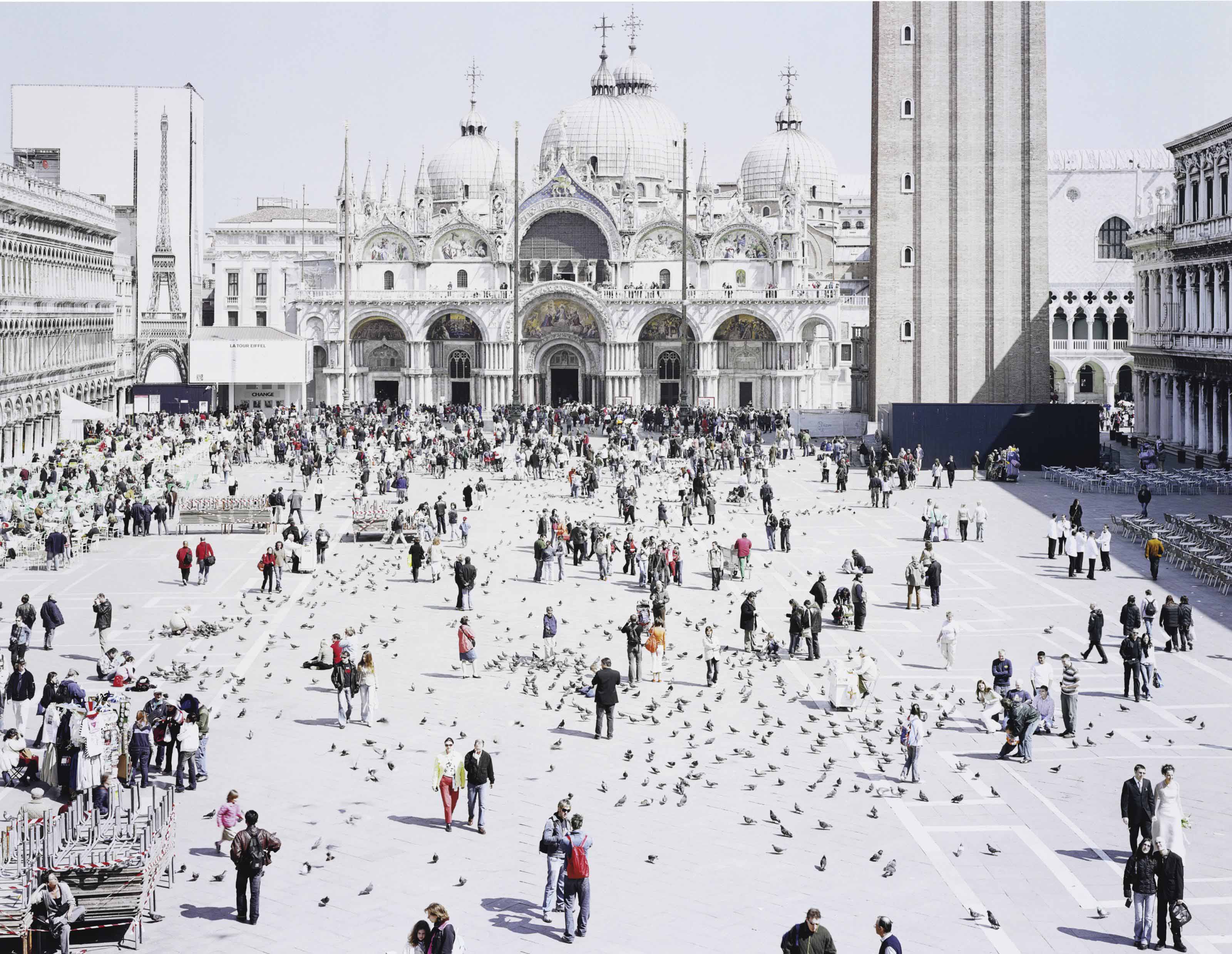 Massimo Vitali — Венеция Сан-Марко, из пейзажей с фигурами