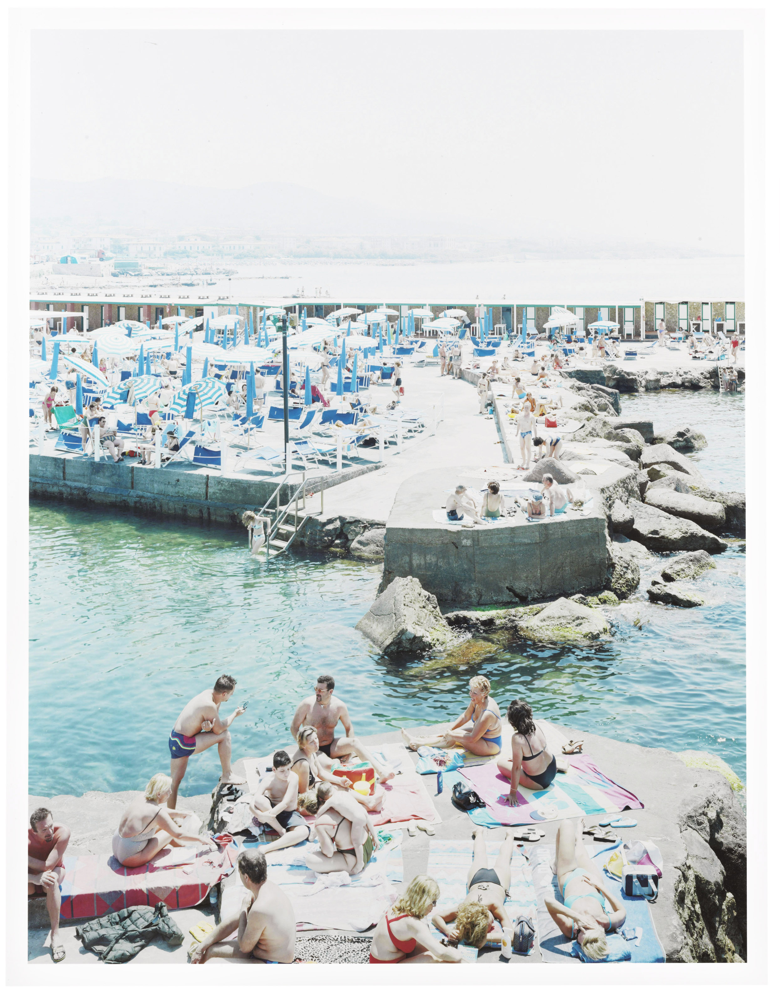 Massimo Vitali — Баньи Лидо Вертикале, из коллекции пейзажей и фигур