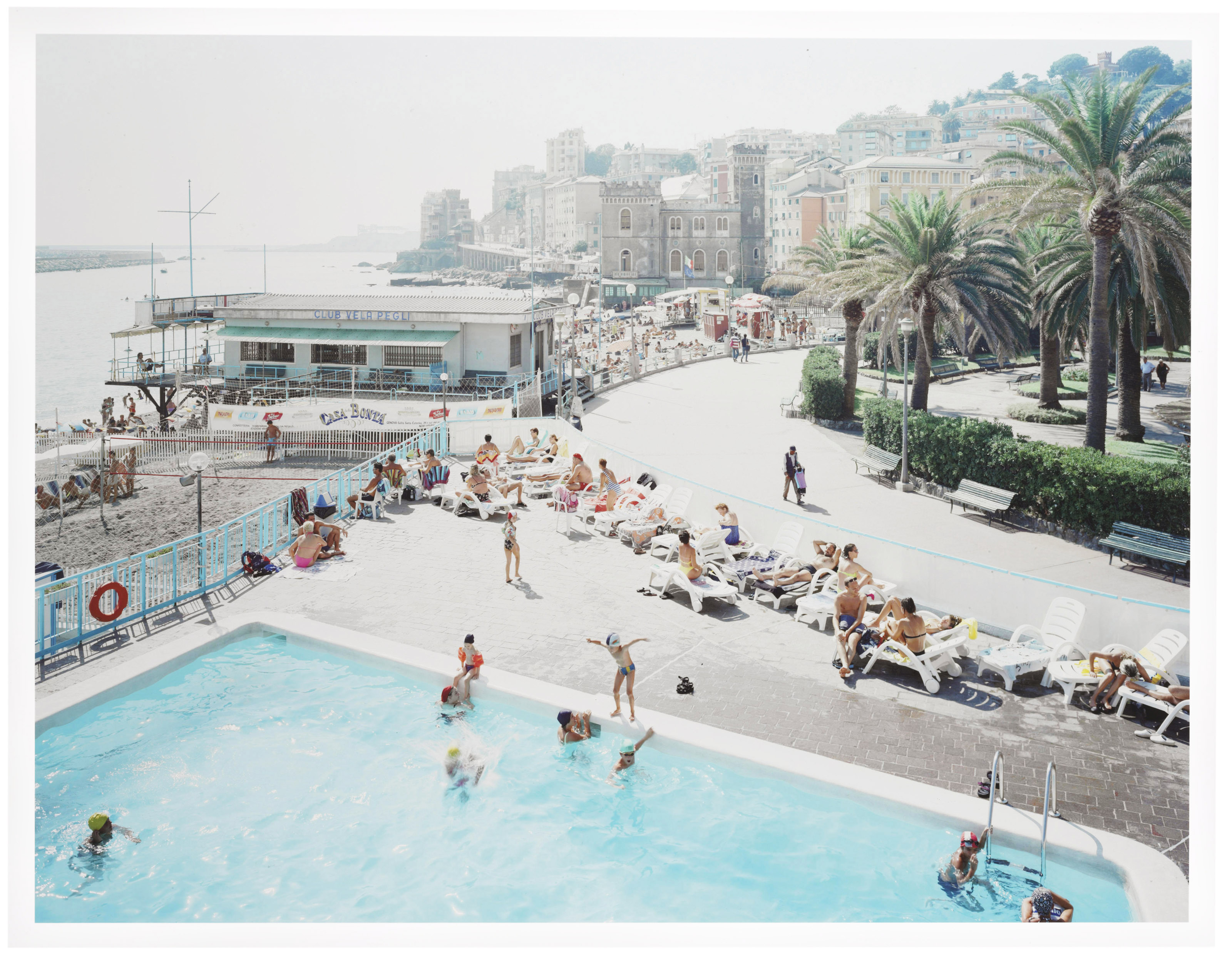 Massimo Vitali — Западная Генуя Пегли, из коллекции пейзажей и рисунков