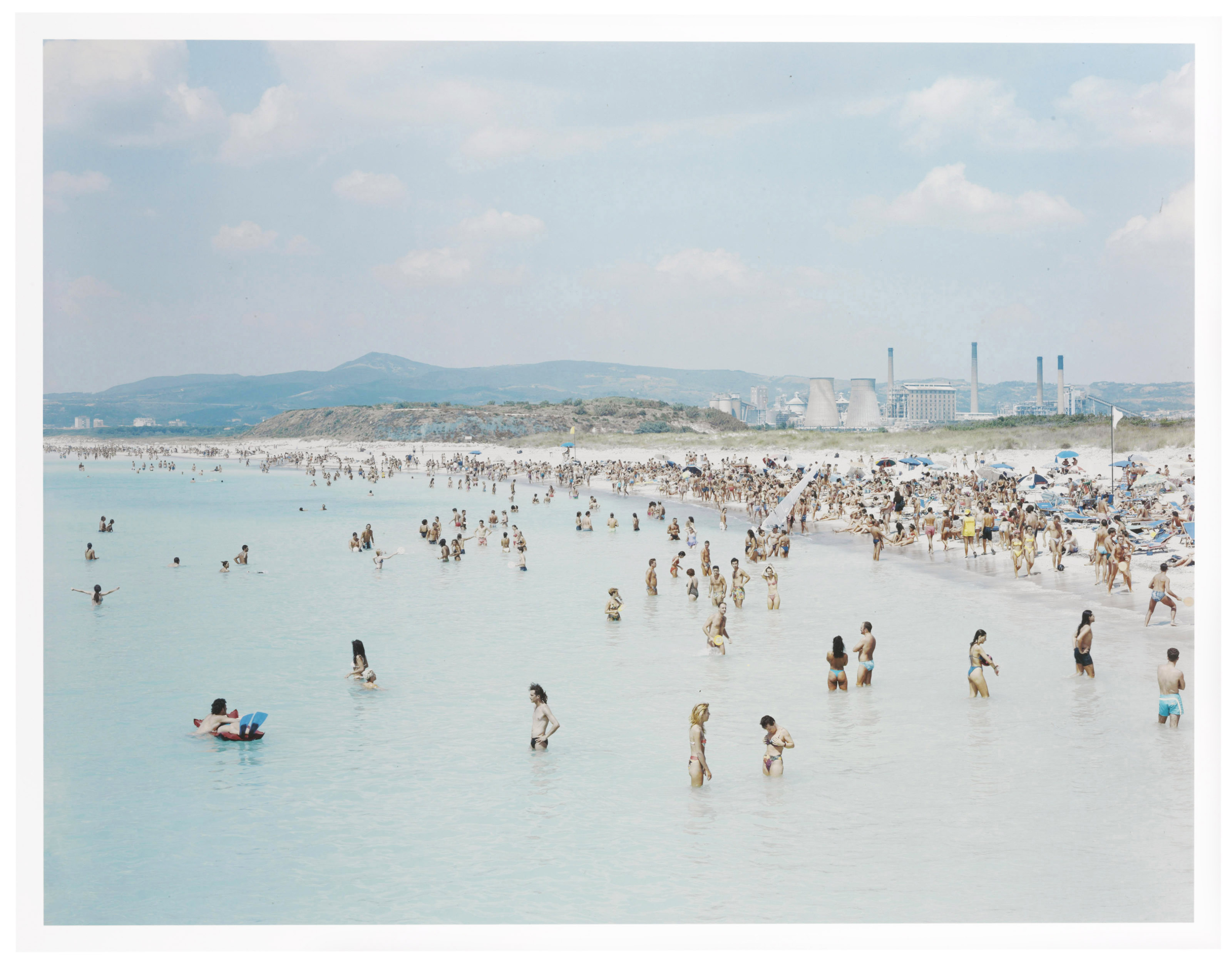 Massimo Vitali — Плавники Розиньяно из коллекции пейзажей и фигур