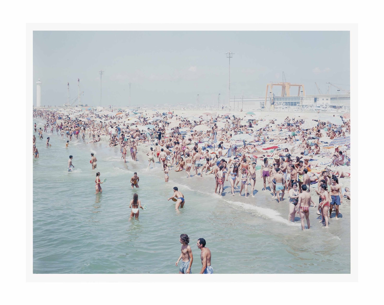 Massimo Vitali — Солнце Виареджо, из коллекции пейзажей и фигур