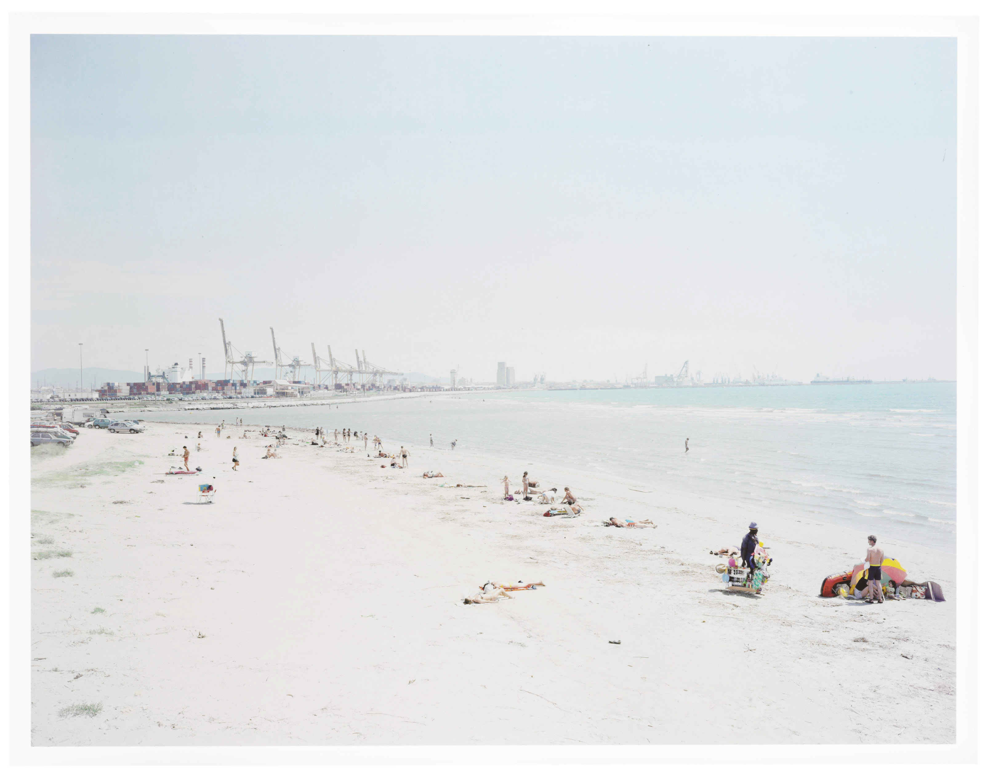 Massimo Vitali — Каламброне, из коллекции пейзажей и рисунков