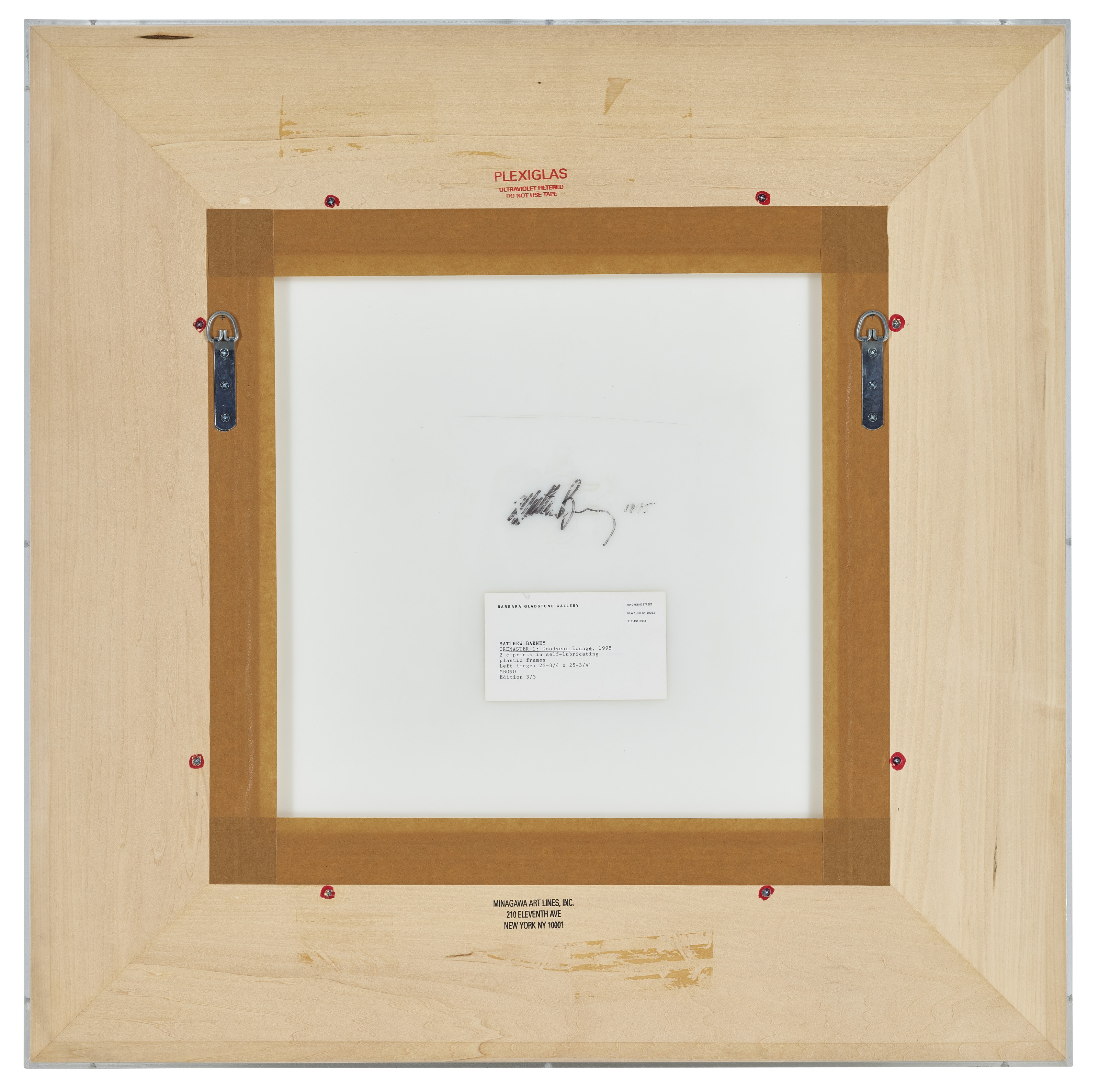 Matthew Barney — CREMASTER 1: Гостиная Goodyear, изображение 3