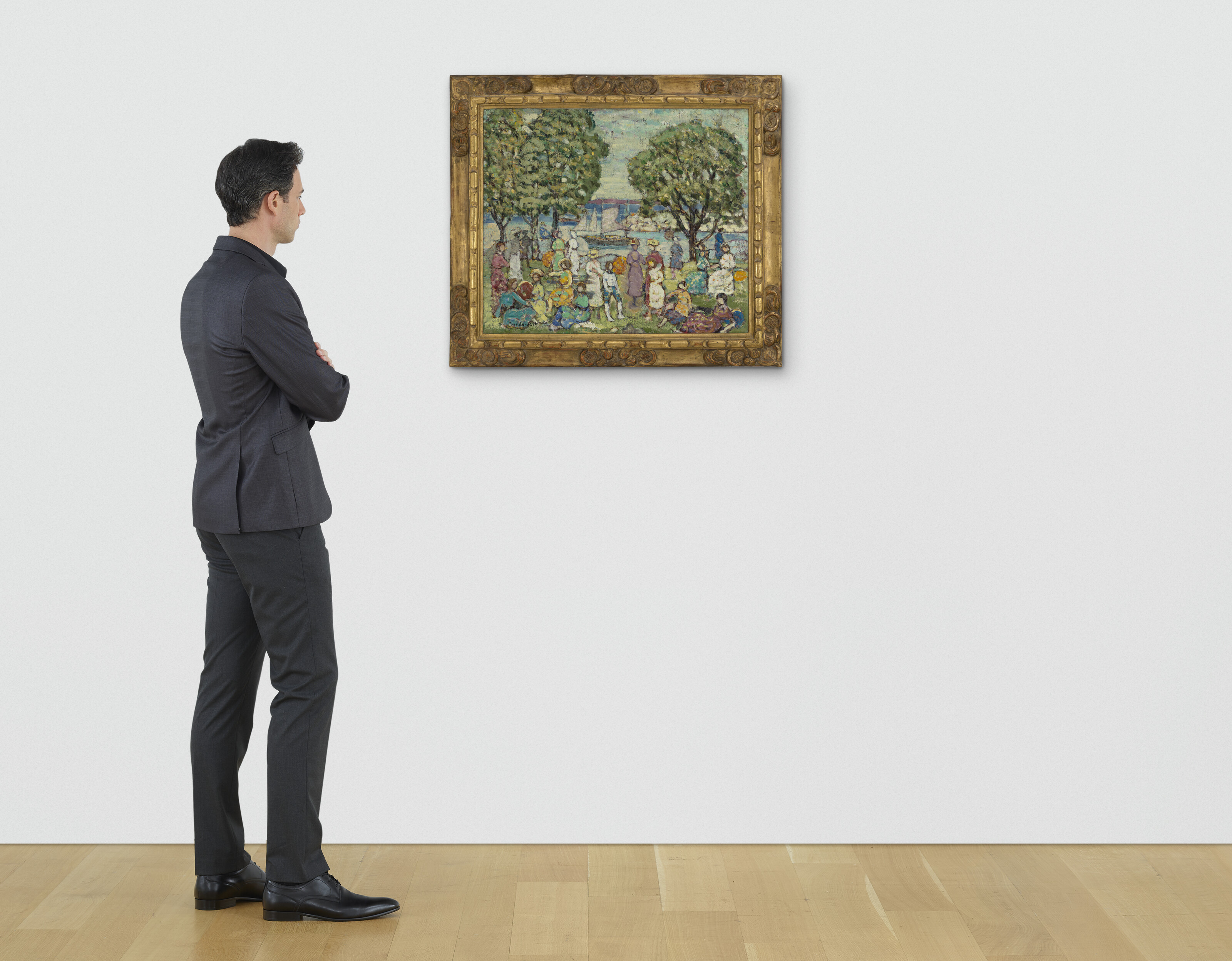 Maurice Brazil Prendergast — Глостерская гавань, изображение 5