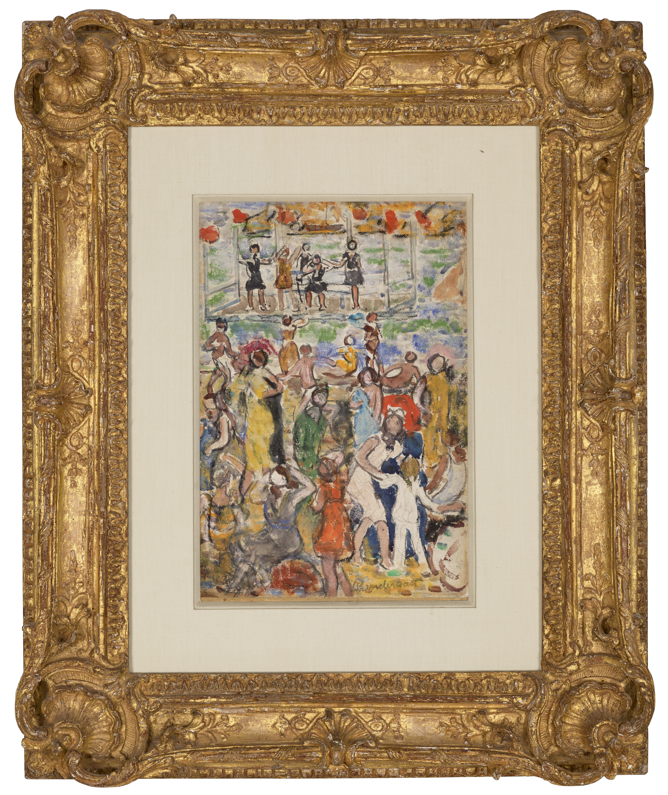 Maurice Brazil Prendergast — Пляж для купания, изображение 2
