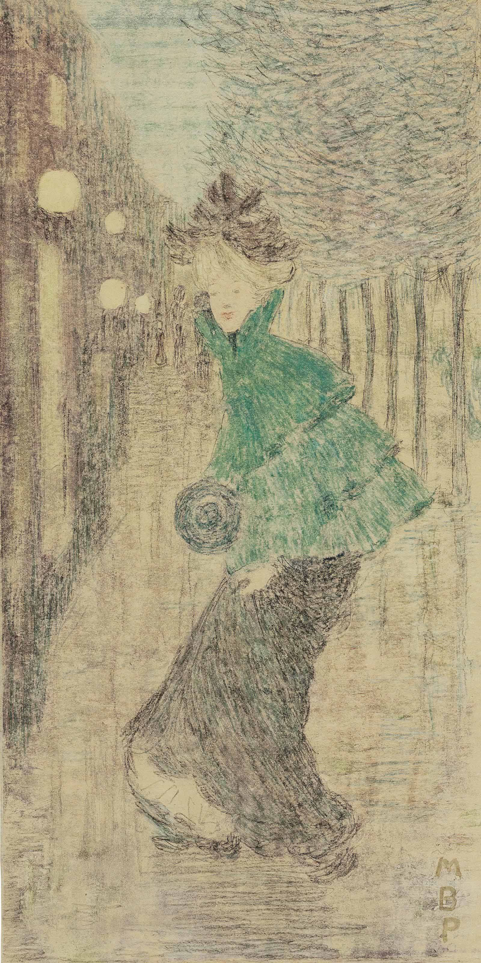Maurice Brazil Prendergast — Леди