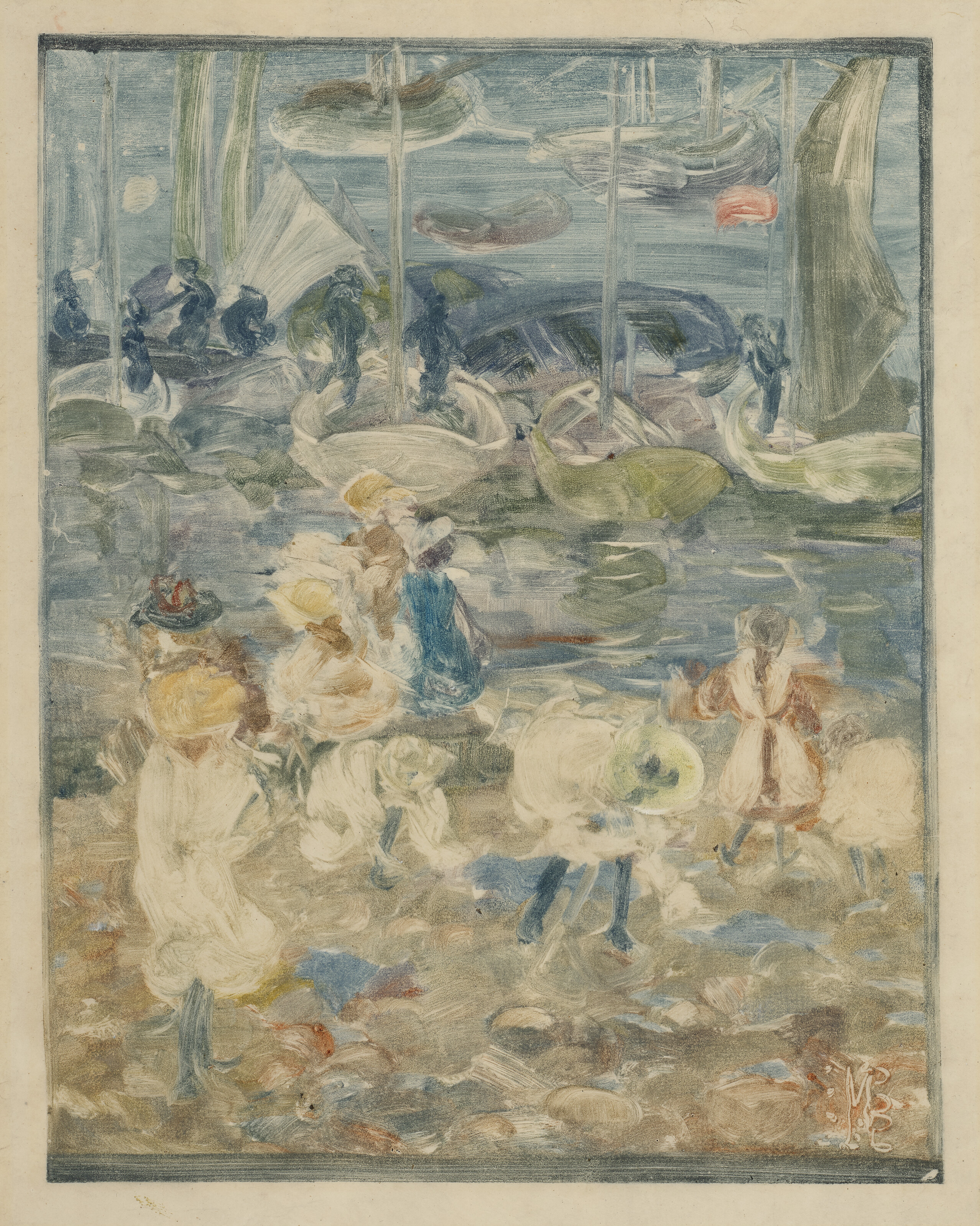 Maurice Brazil Prendergast — Южный Бостон