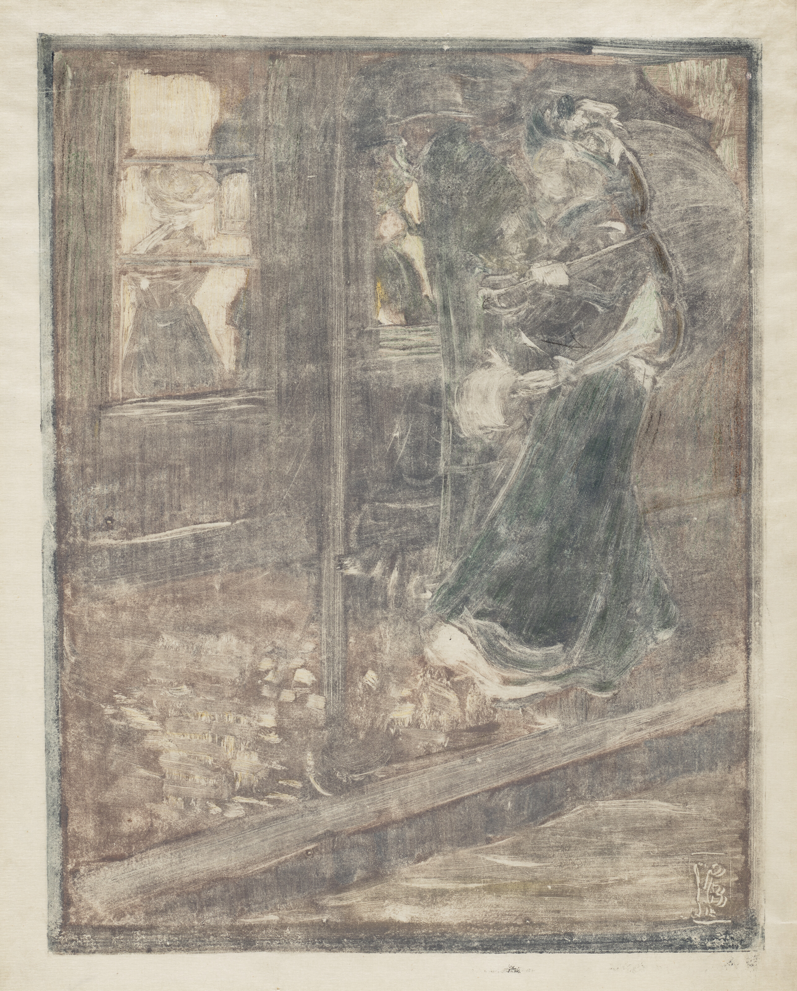 Maurice Brazil Prendergast — Освещенное окно