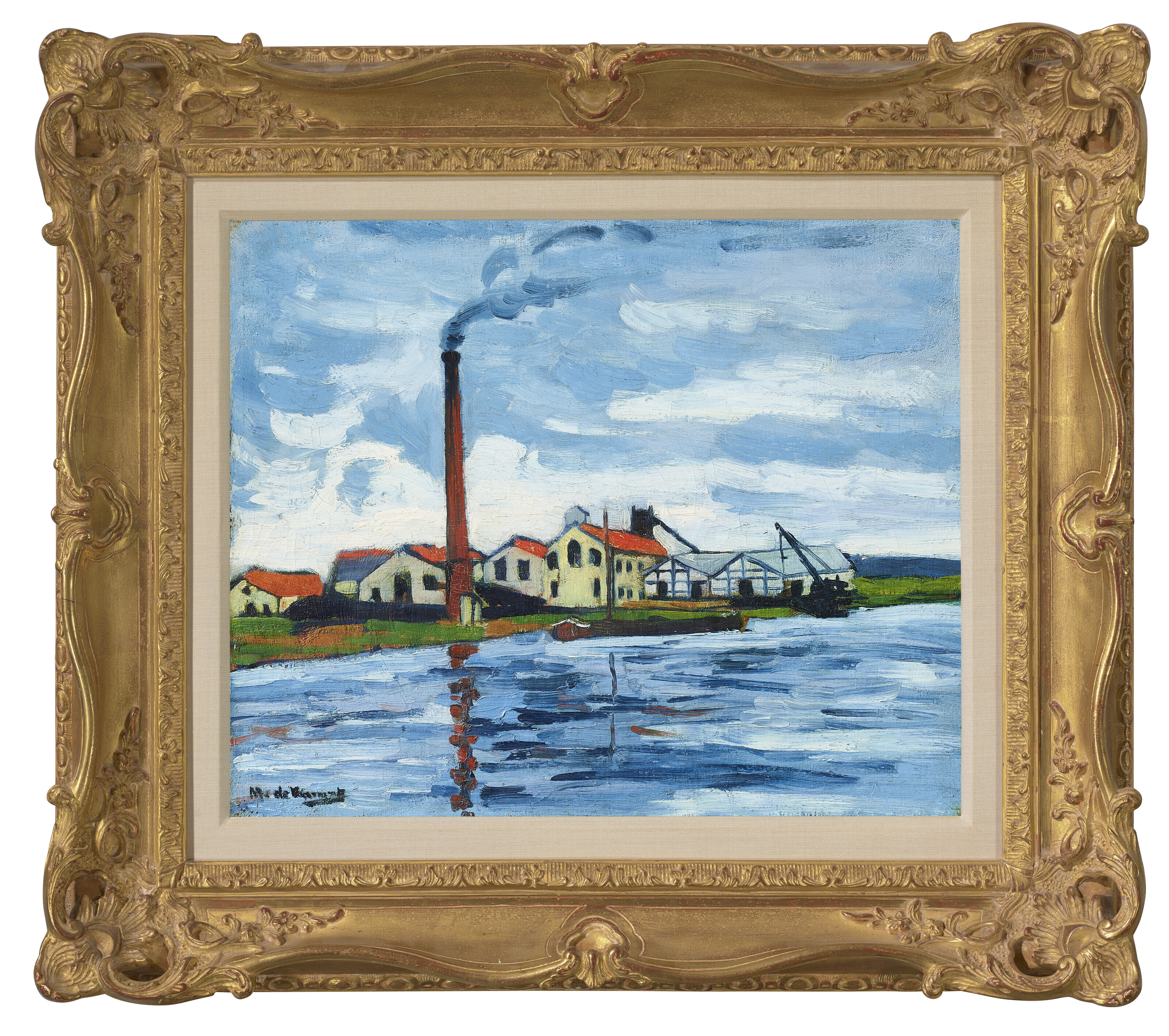 Maurice de Vlaminck — Границы Сены в Нантере, изображение 2