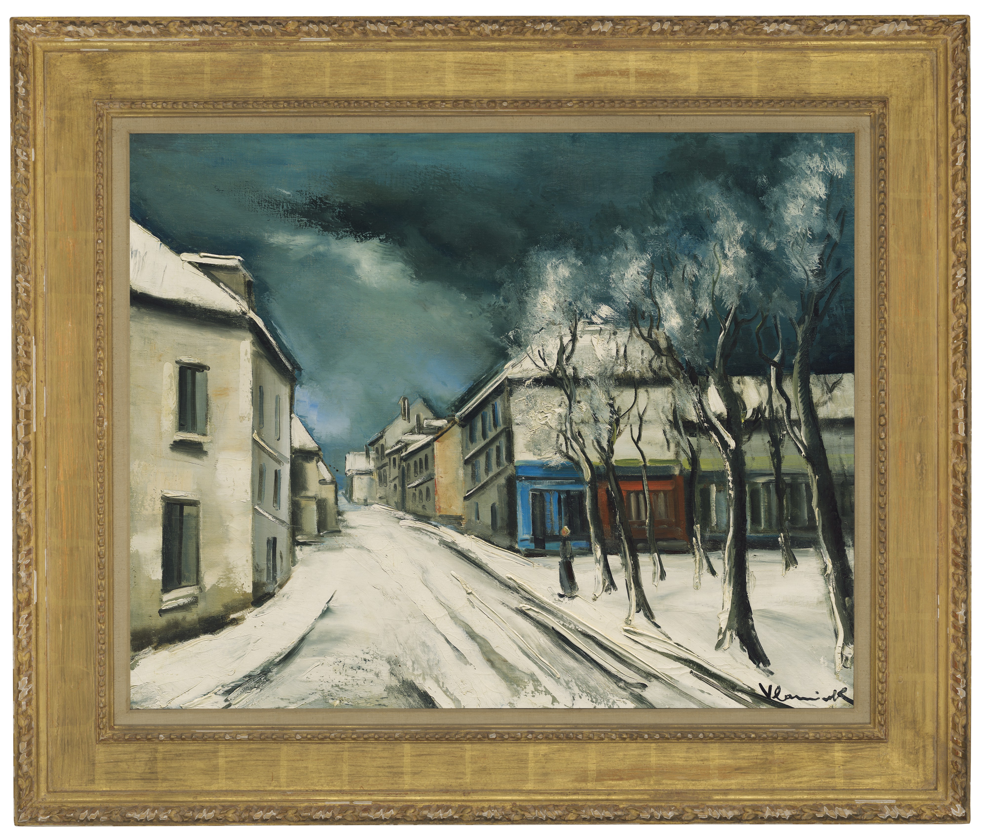 Maurice de Vlaminck — Ле-виллидж-су-ла-сосед, изображение 2