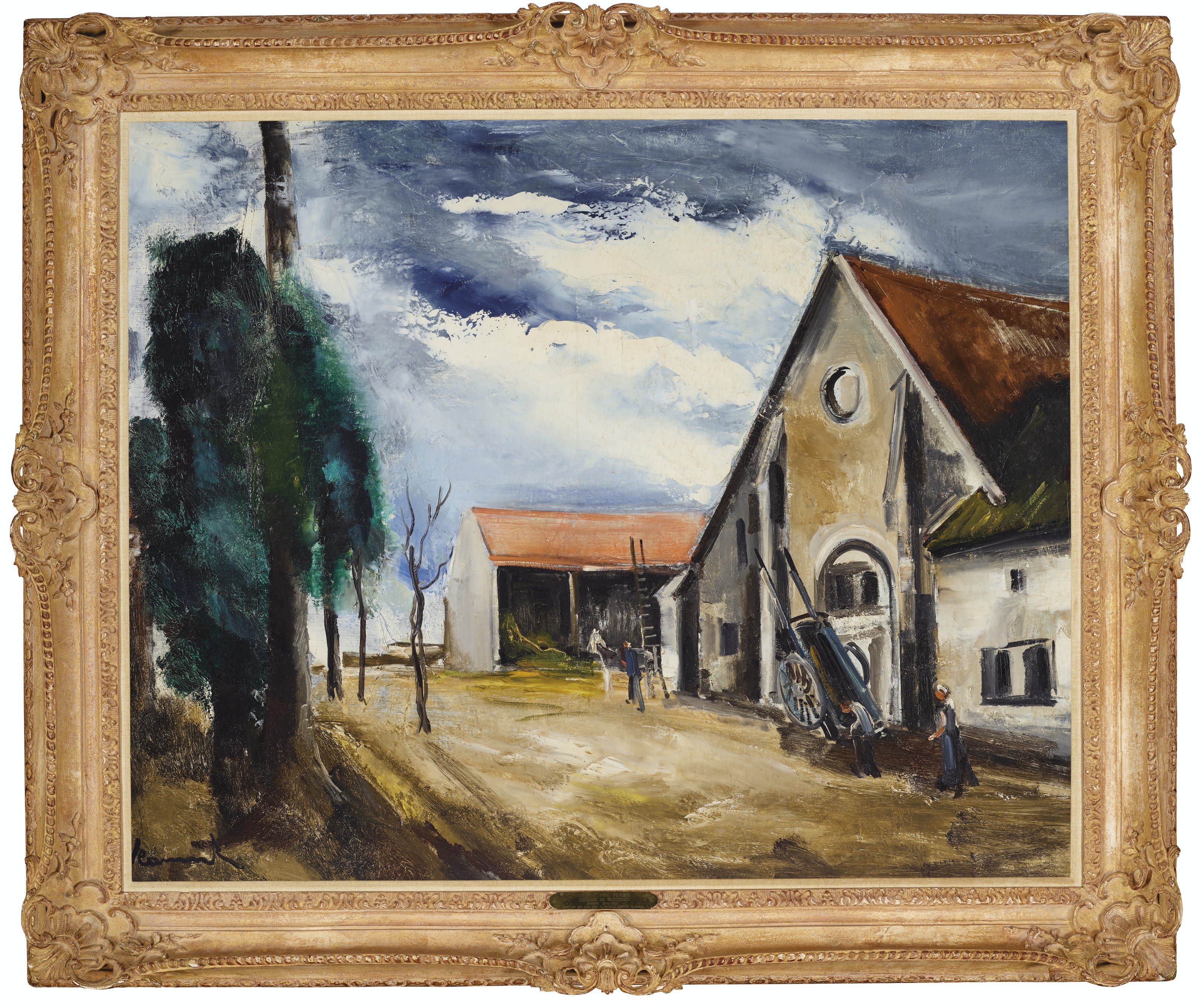 Maurice de Vlaminck — Двор ферм, изображение 2