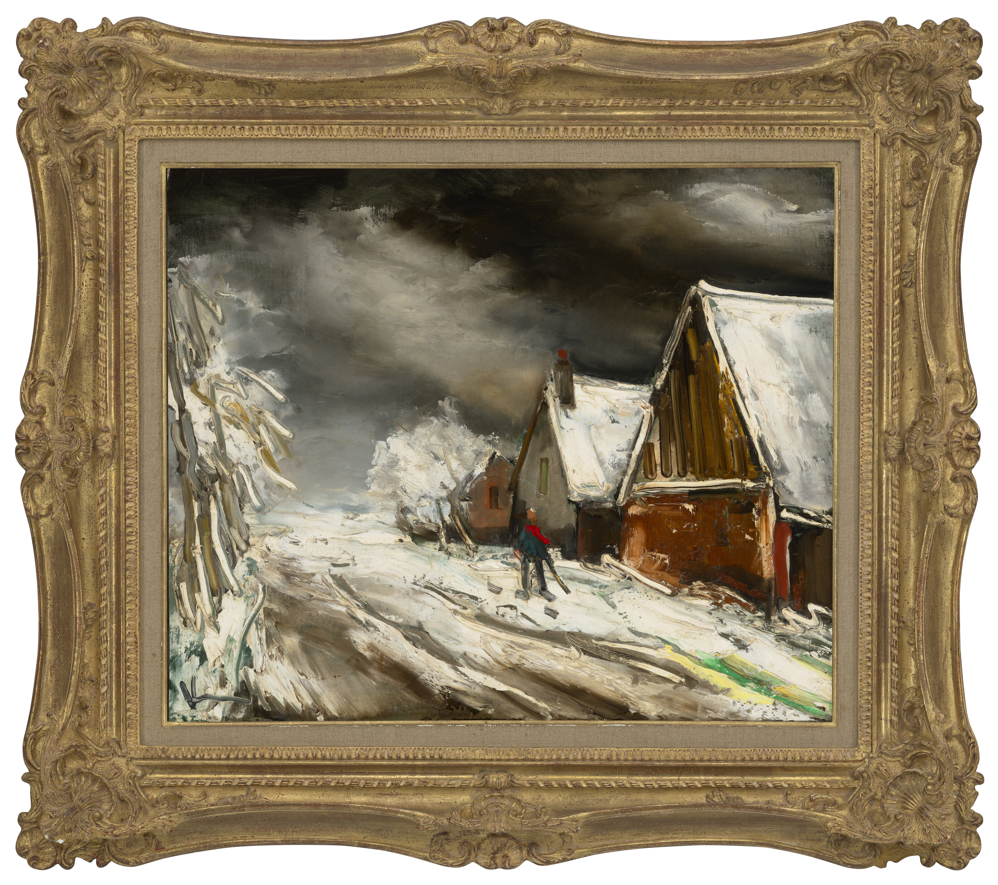 Maurice de Vlaminck — Улица деревни су-ла-неж, изображение 3