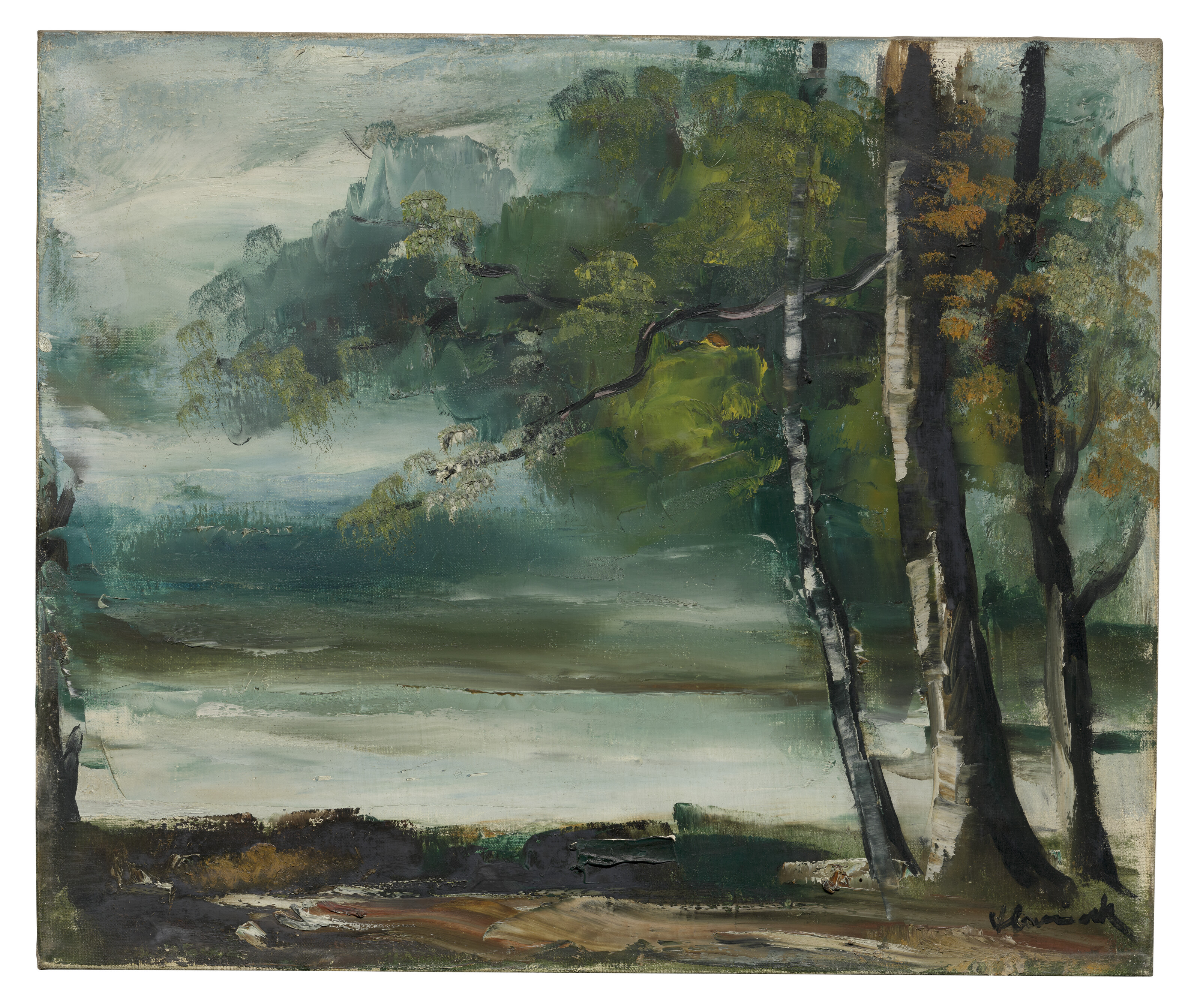 Maurice de Vlaminck — Борд-де-Ривьер, изображение 2