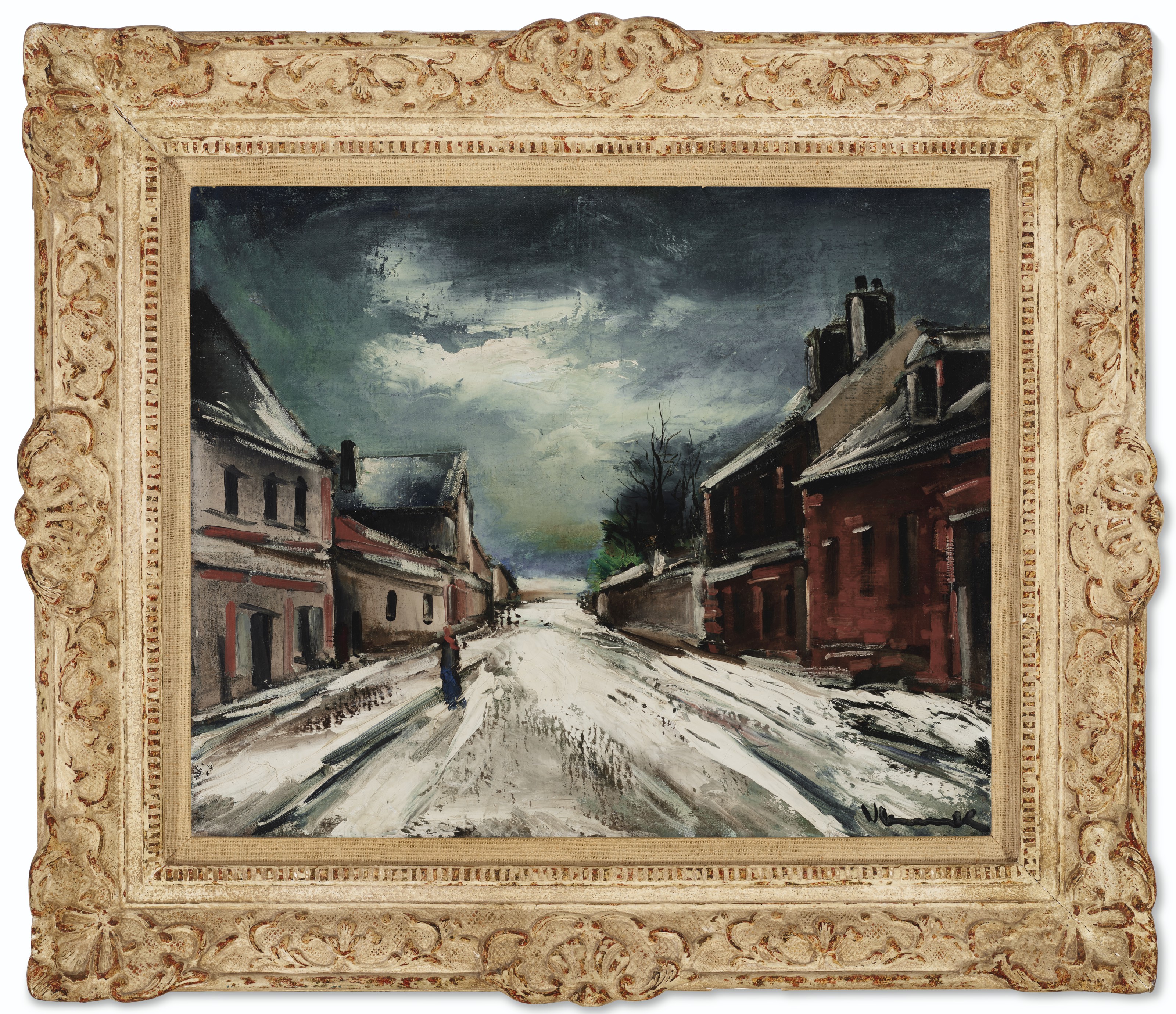 Maurice de Vlaminck — Деревенская улица энниже, изображение 2