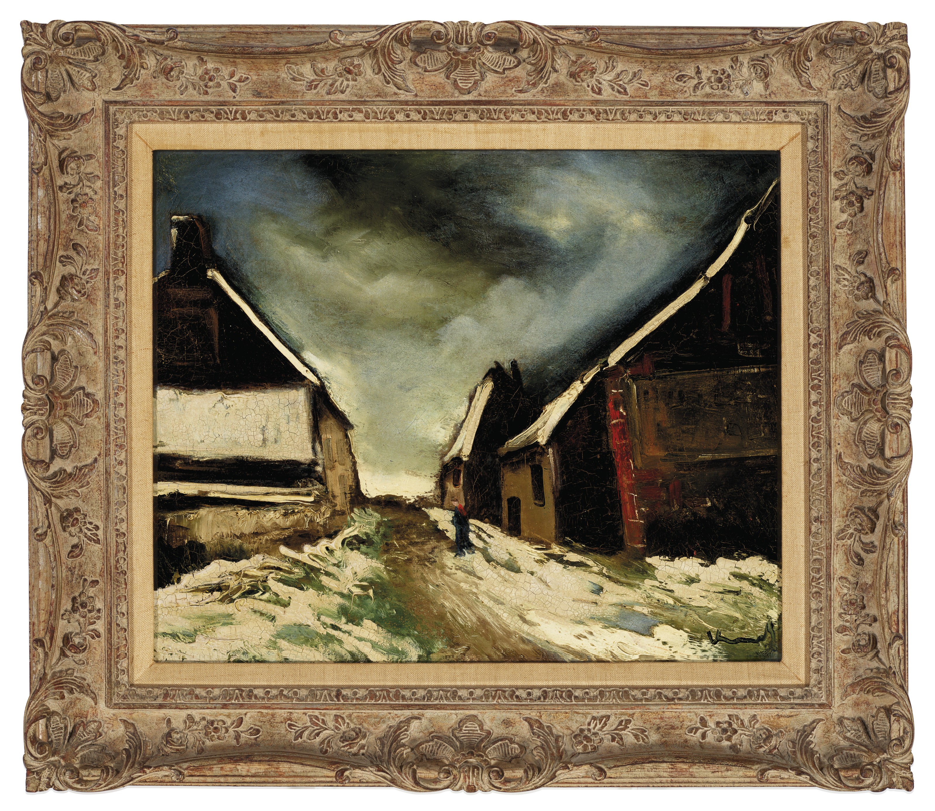 Maurice de Vlaminck — Сцена на улице врагов, изображение 2