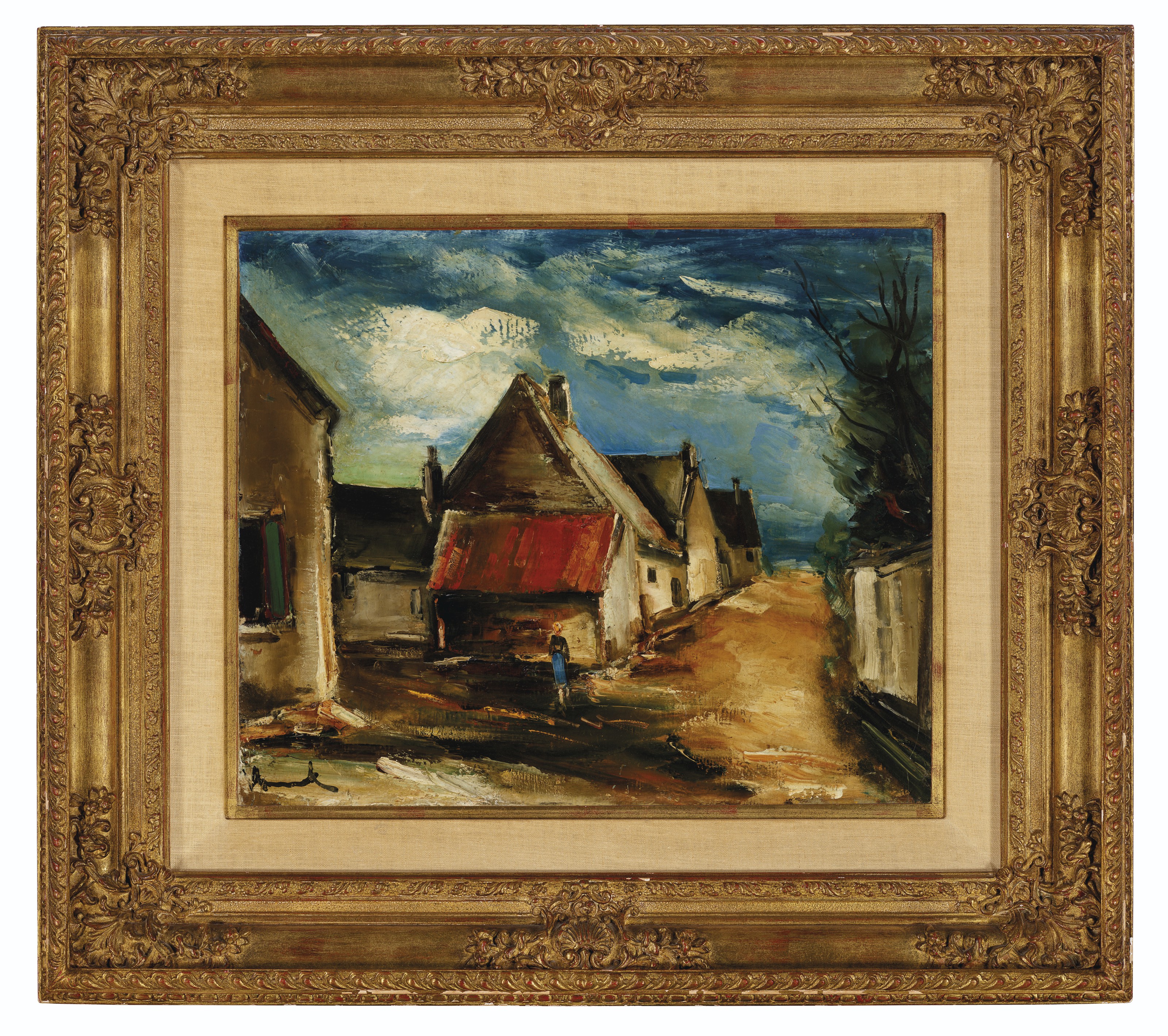 Maurice de Vlaminck — Деревенская сцена, изображение 2