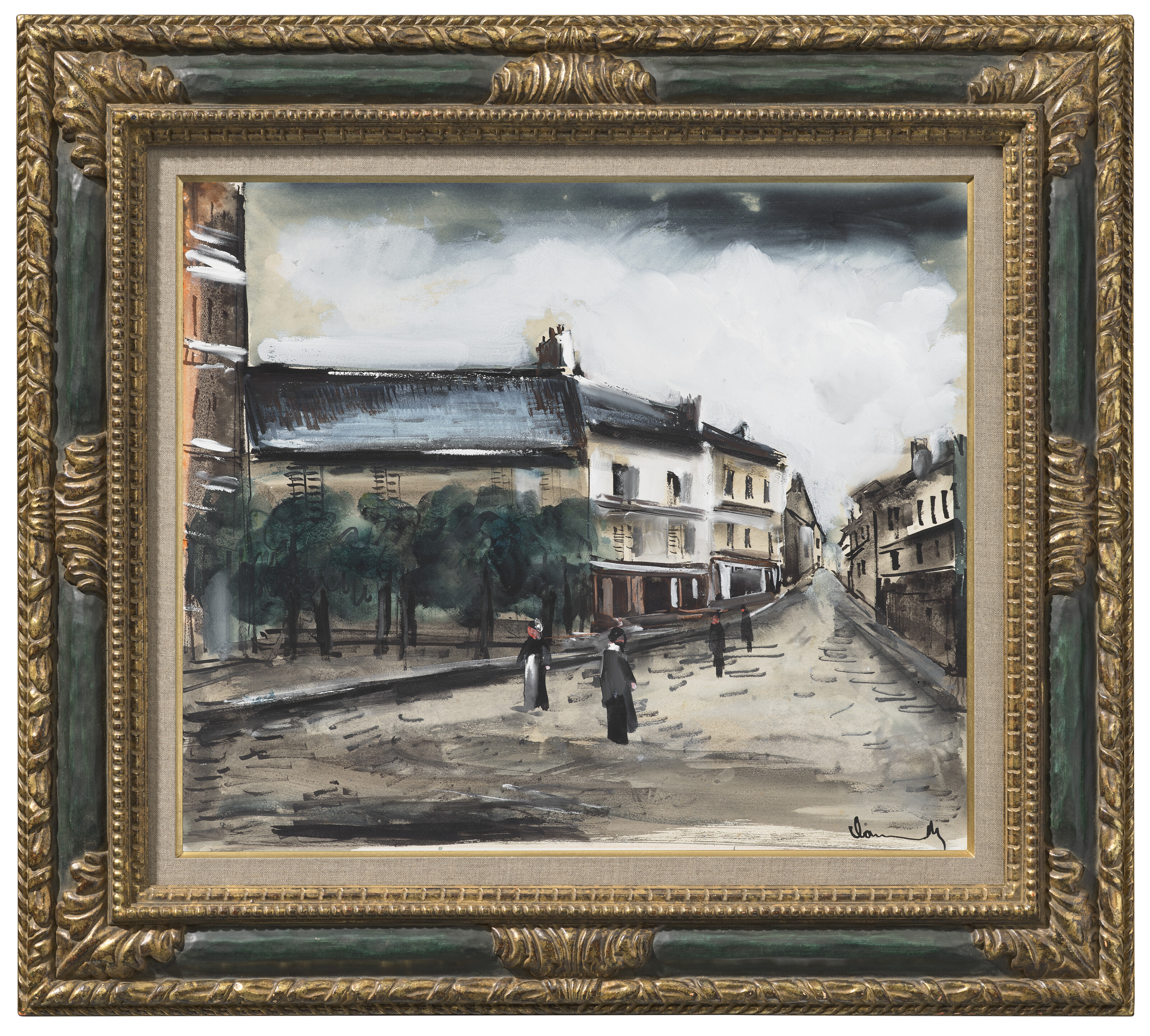 Maurice de Vlaminck — Деревня в Нормандии, изображение 2