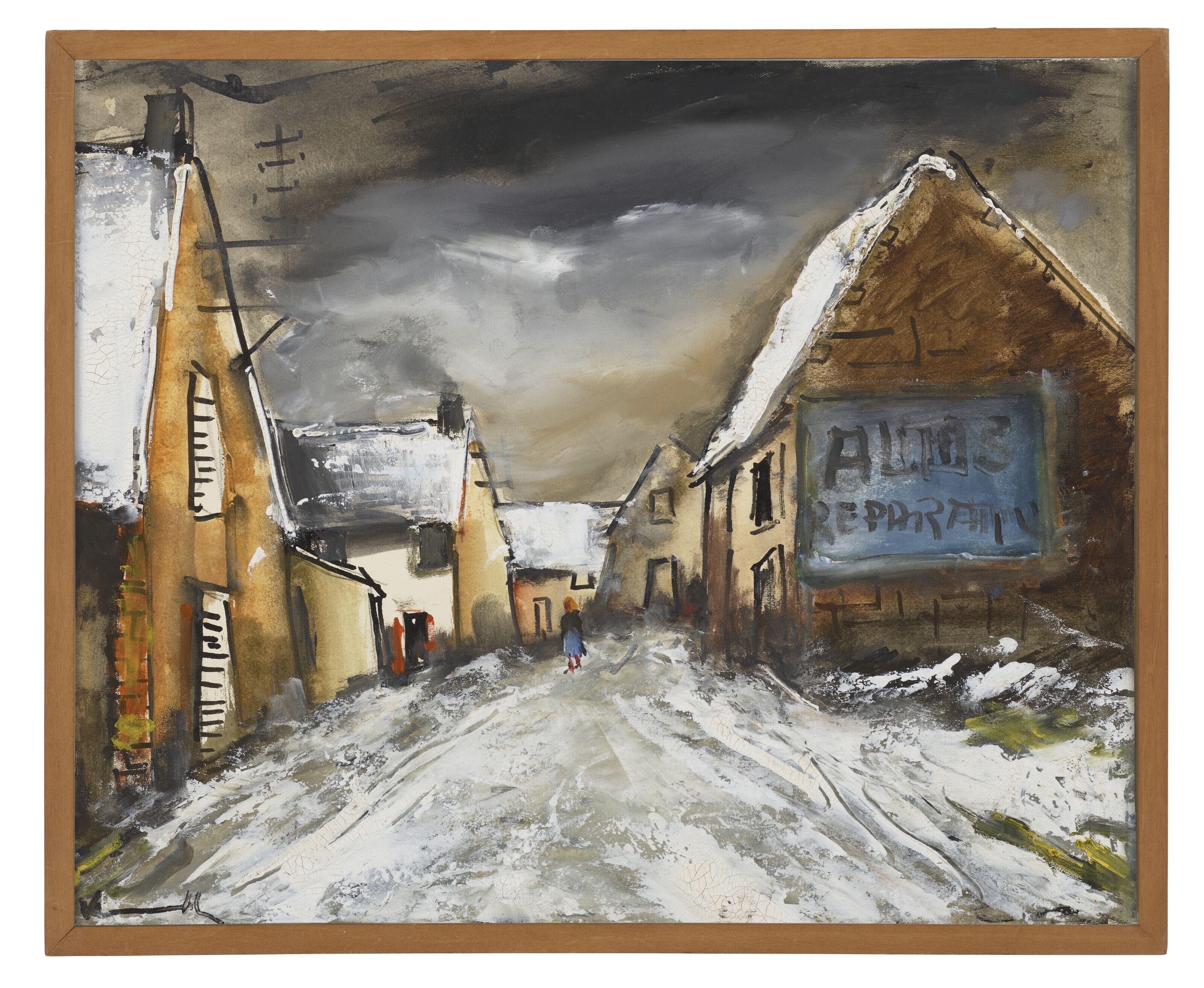 Maurice de Vlaminck — Ле-виллидж-су-ла-сосед, изображение 2