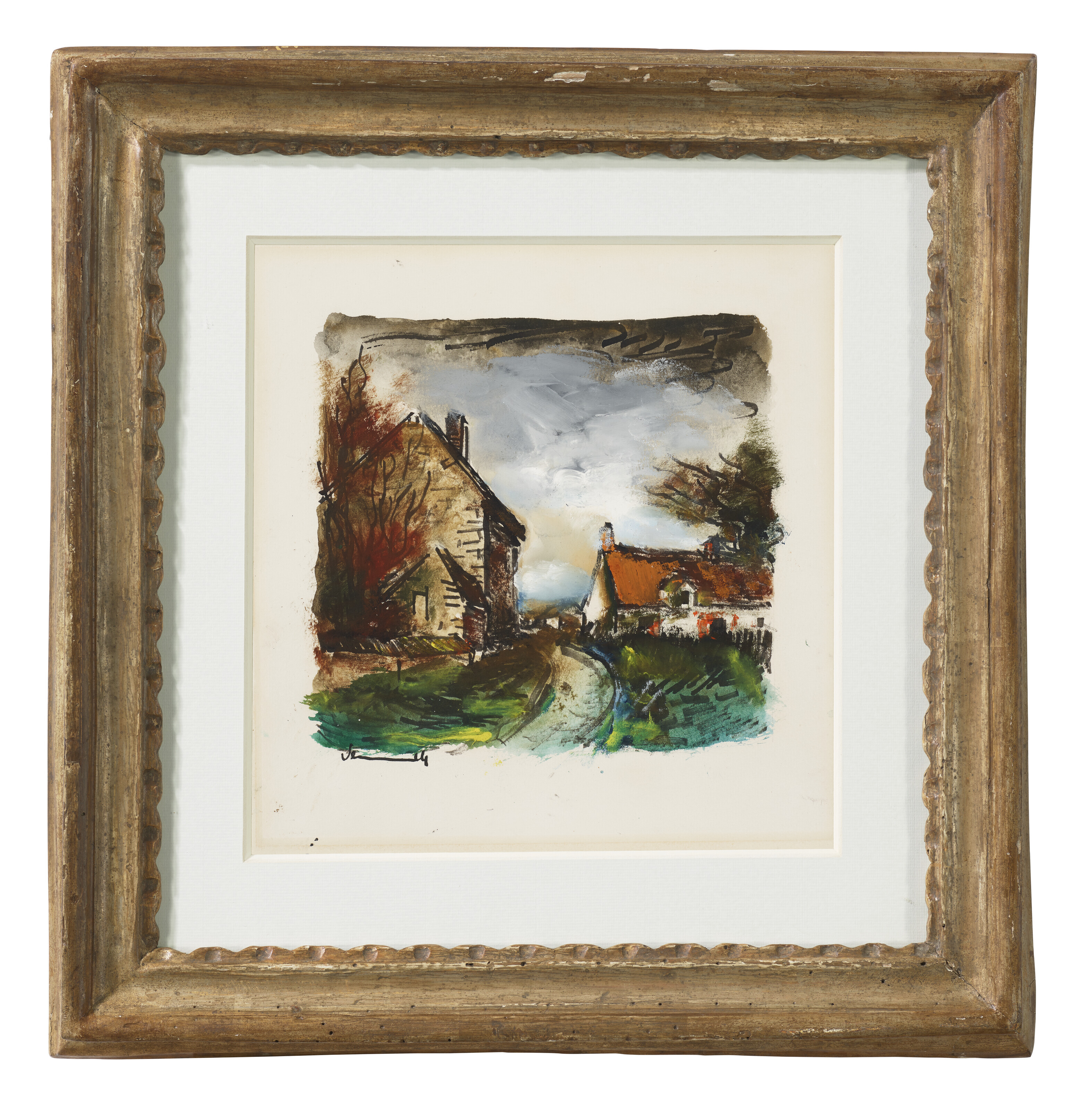 Maurice de Vlaminck — Деревенская улица, изображение 2
