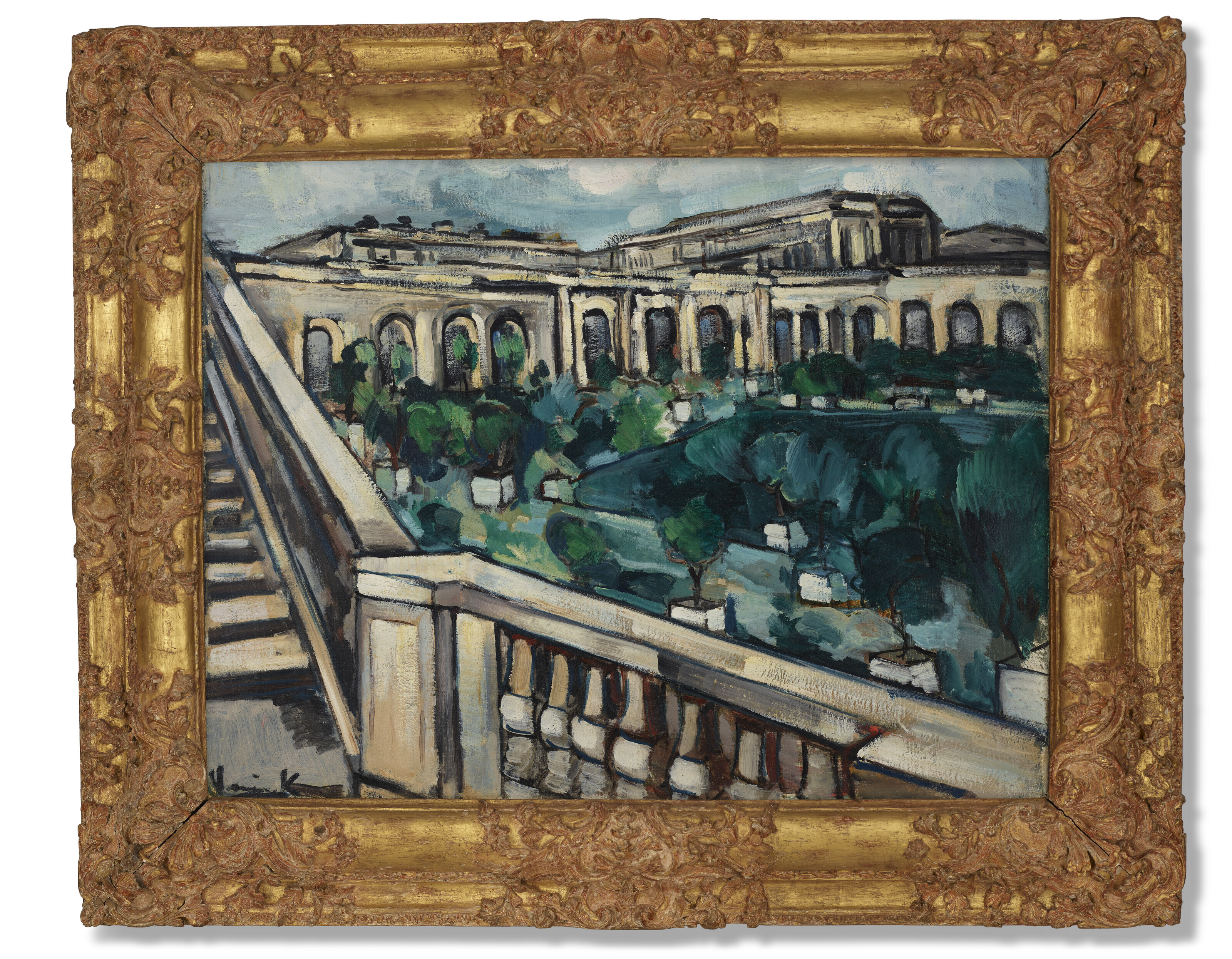 Maurice de Vlaminck — Оранжерея в Версале, изображение 2