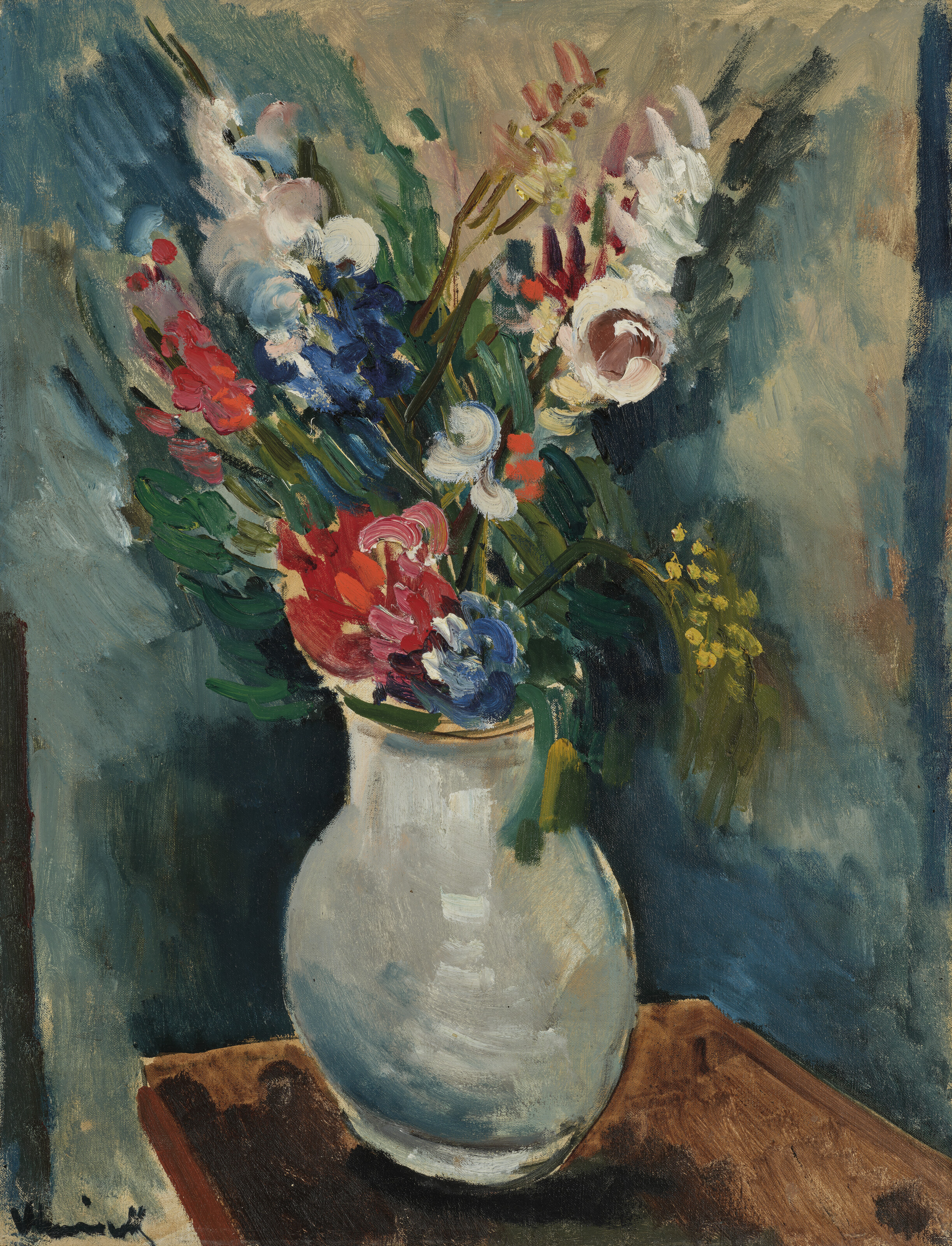 Maurice de Vlaminck — Ваза с цветами