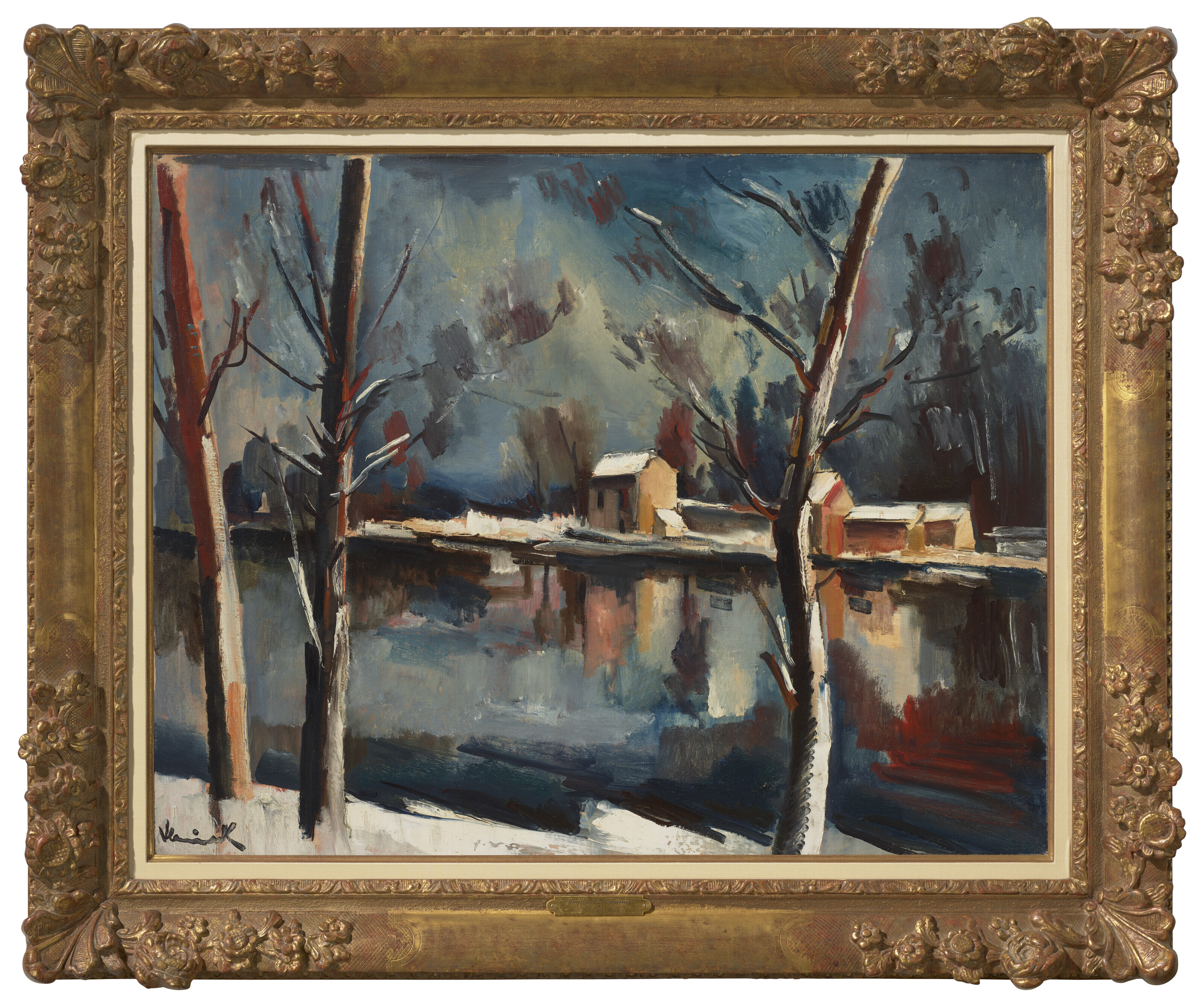 Maurice de Vlaminck — Ривьер-су-ла-неж, изображение 2