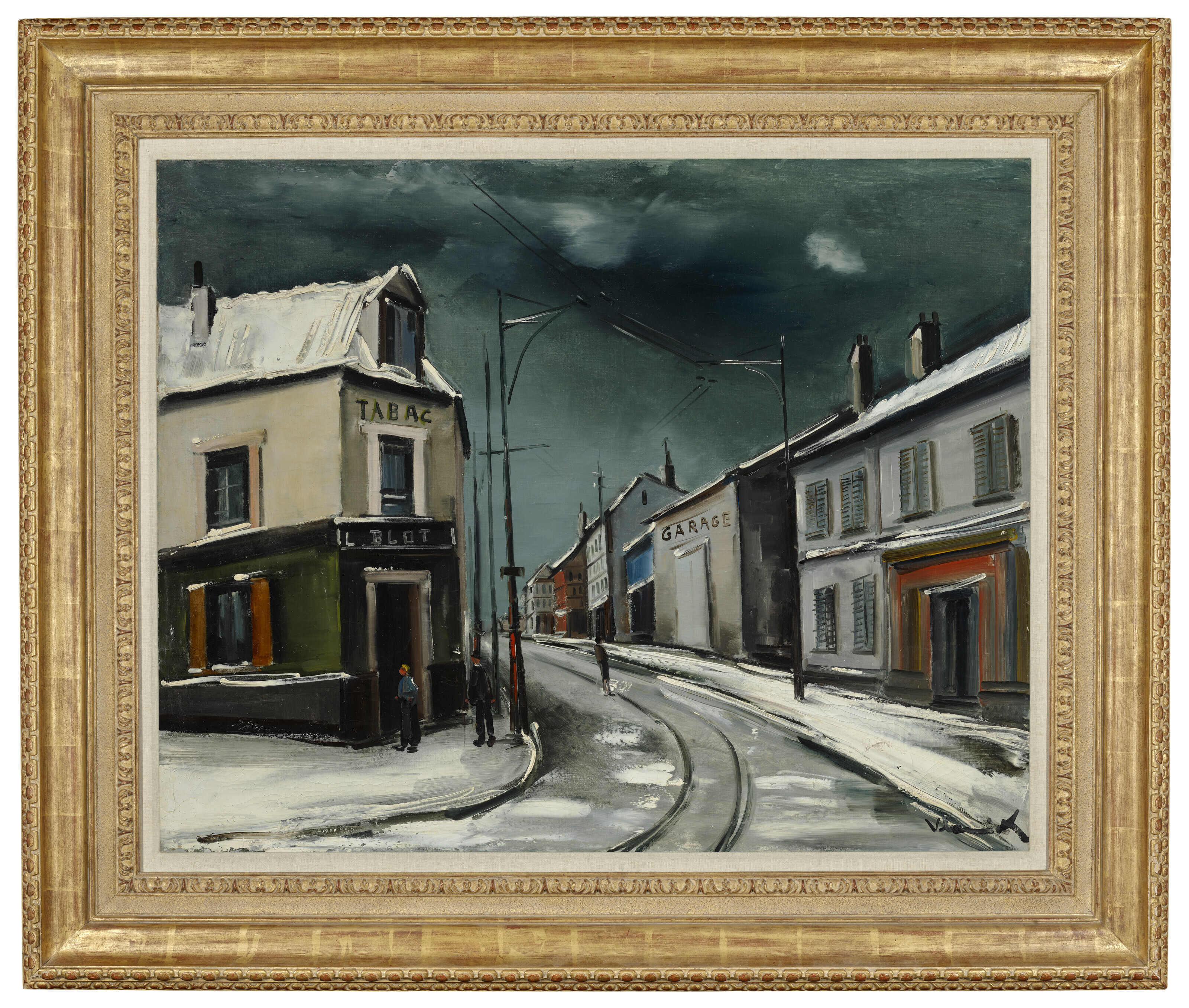 Maurice de Vlaminck — Деревня су-ла-неж, изображение 2