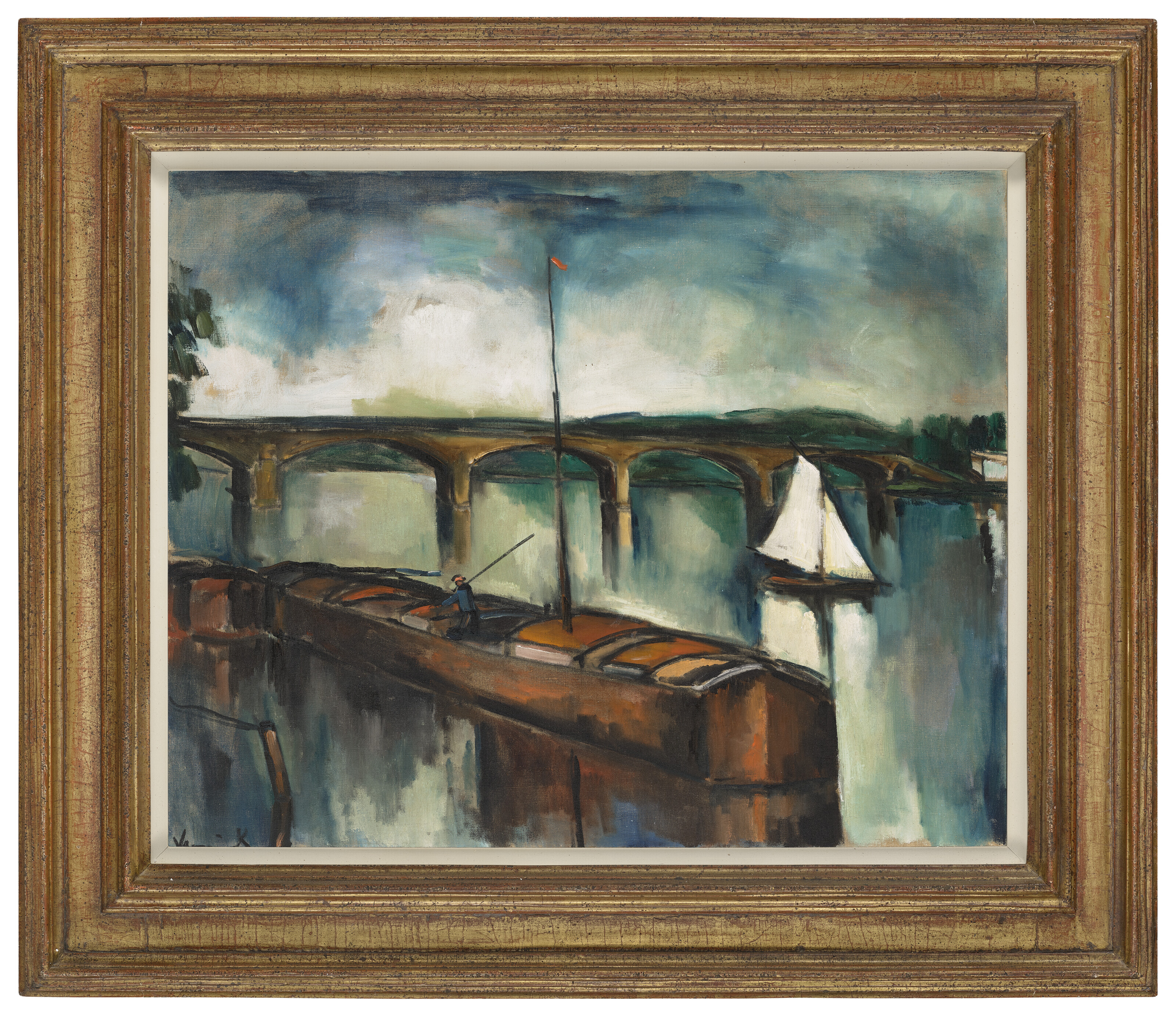 Maurice de Vlaminck — Мост Шату под белой вуалью, изображение 2
