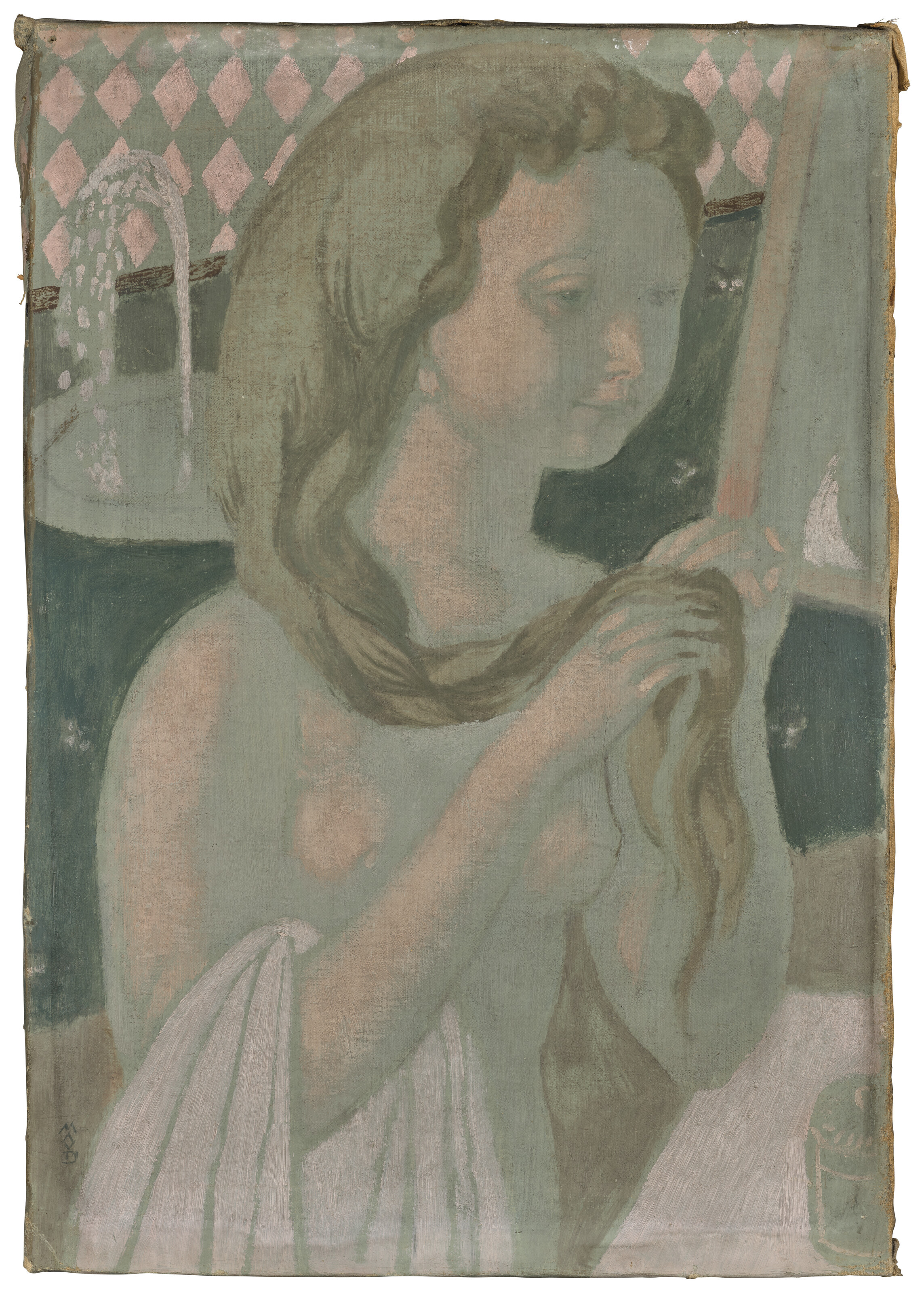 Maurice Denis — Молодая девушка по-настоящему, изображение 2