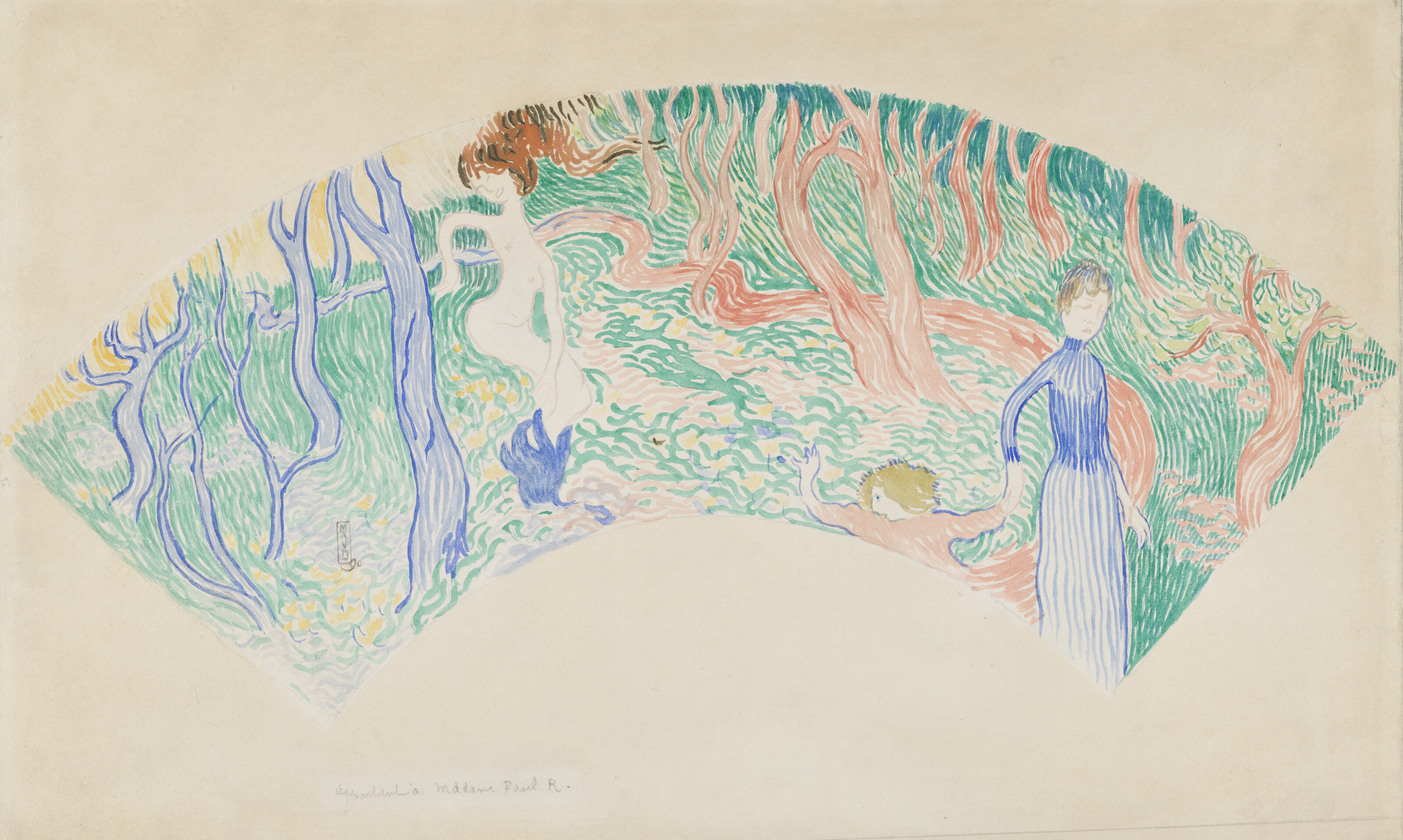 Maurice Denis — Символистская сцена (проект "Эвентайль"), изображение 1