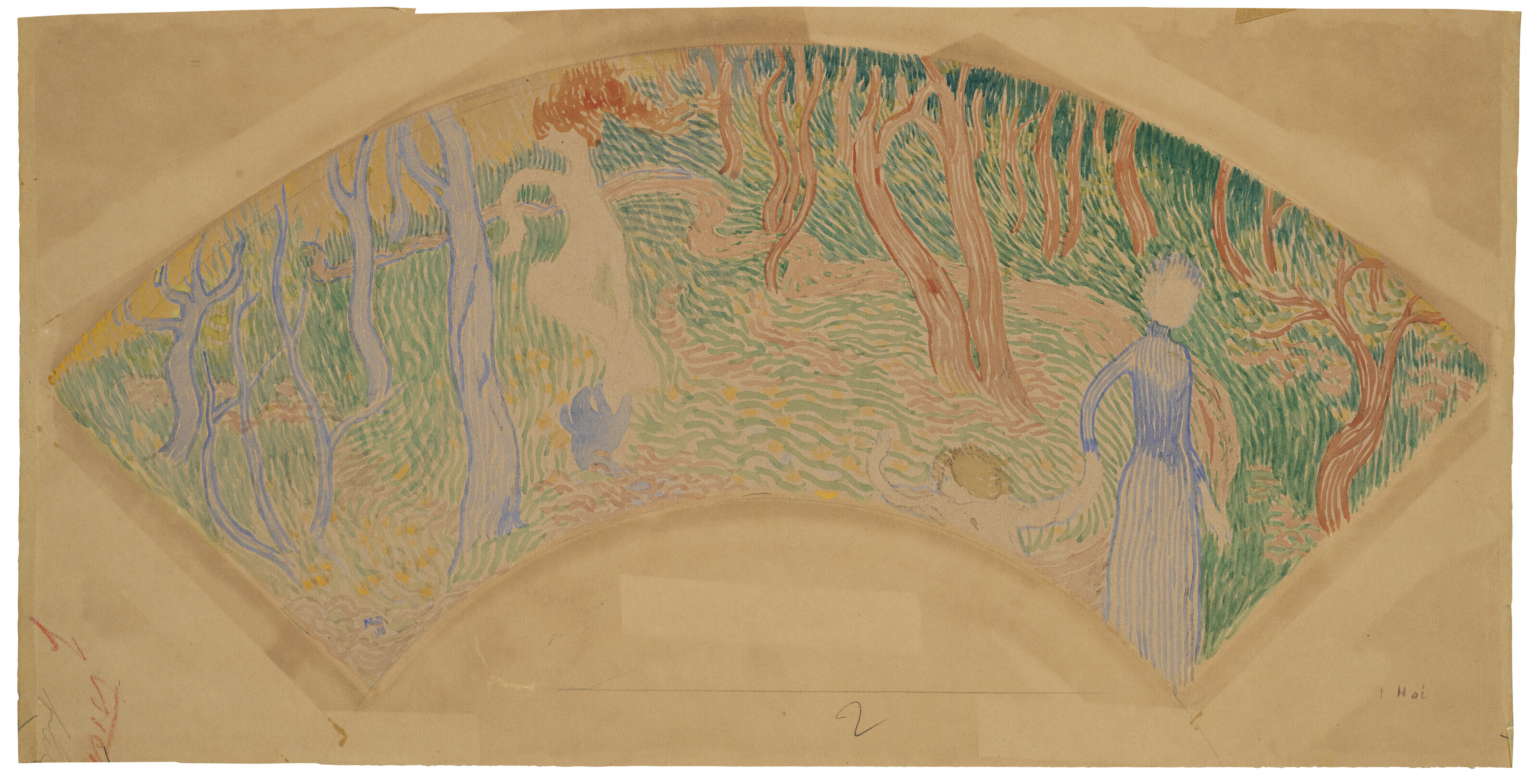Maurice Denis — Символистская сцена, проект "Эвентайль", изображение 2