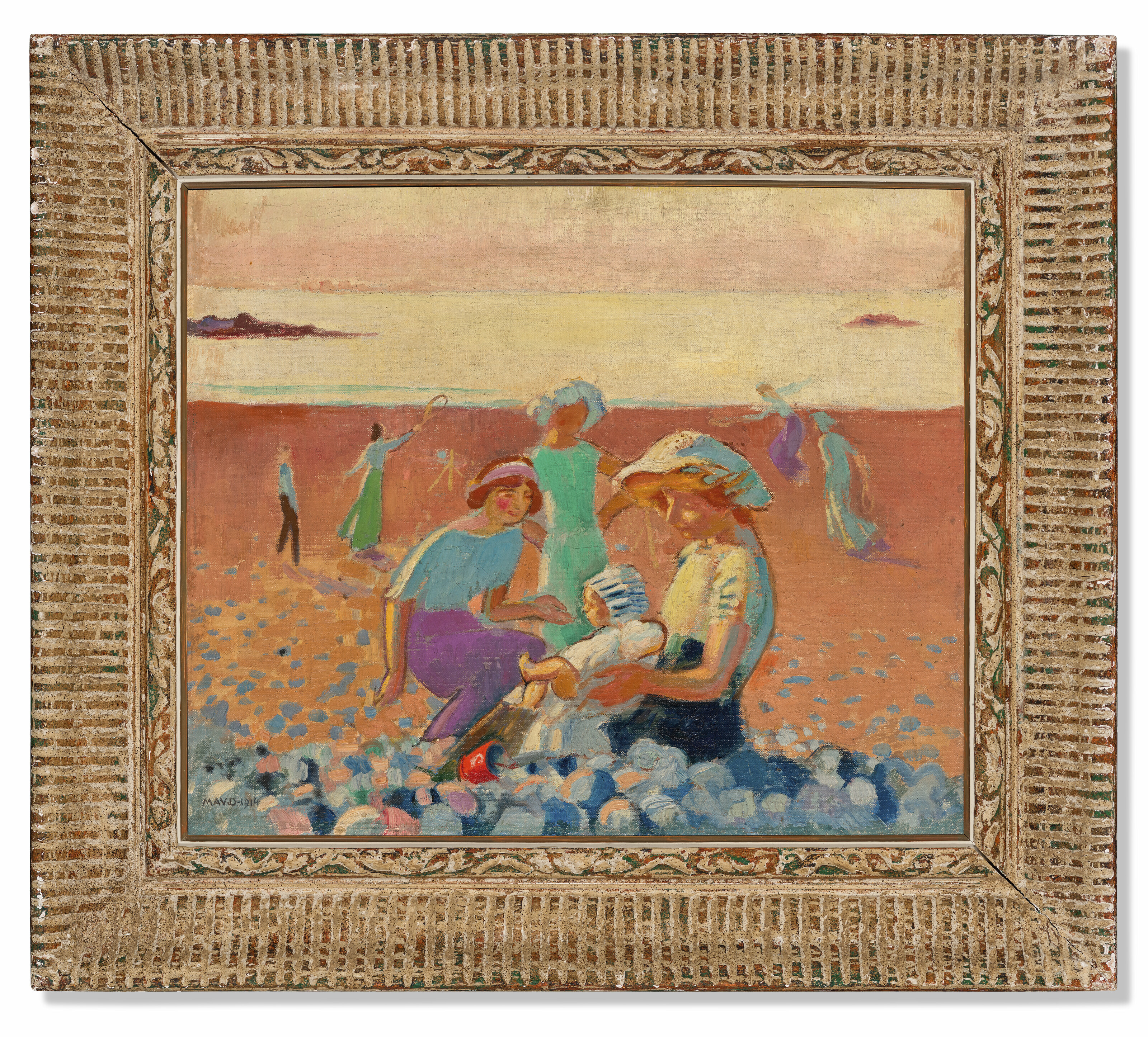 Maurice Denis — Маленький пляж рядом с Красавицей Жужу, изображение 4