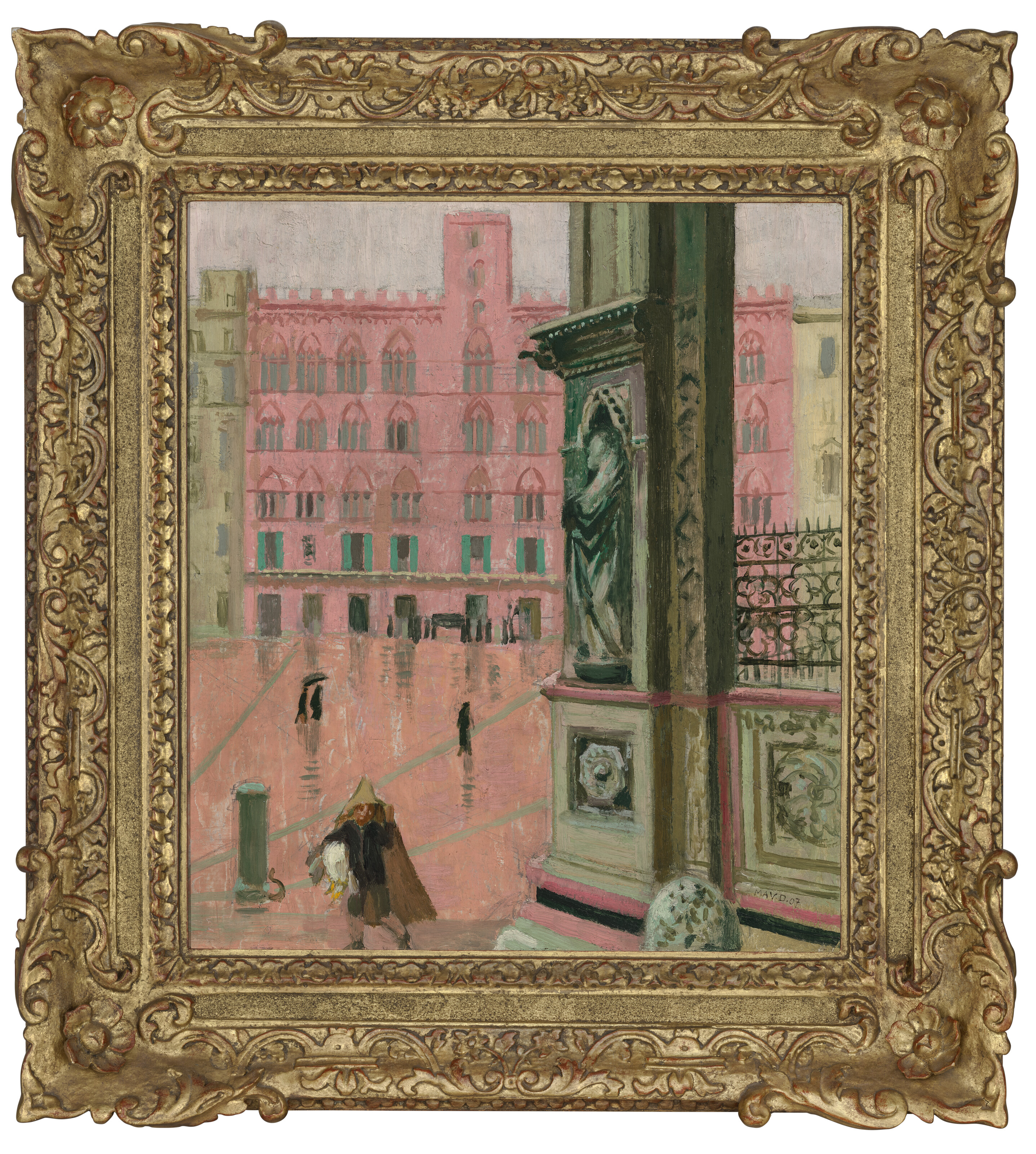 Maurice Denis — Пьяцца дель Кампо, Сиенна, изображение 2