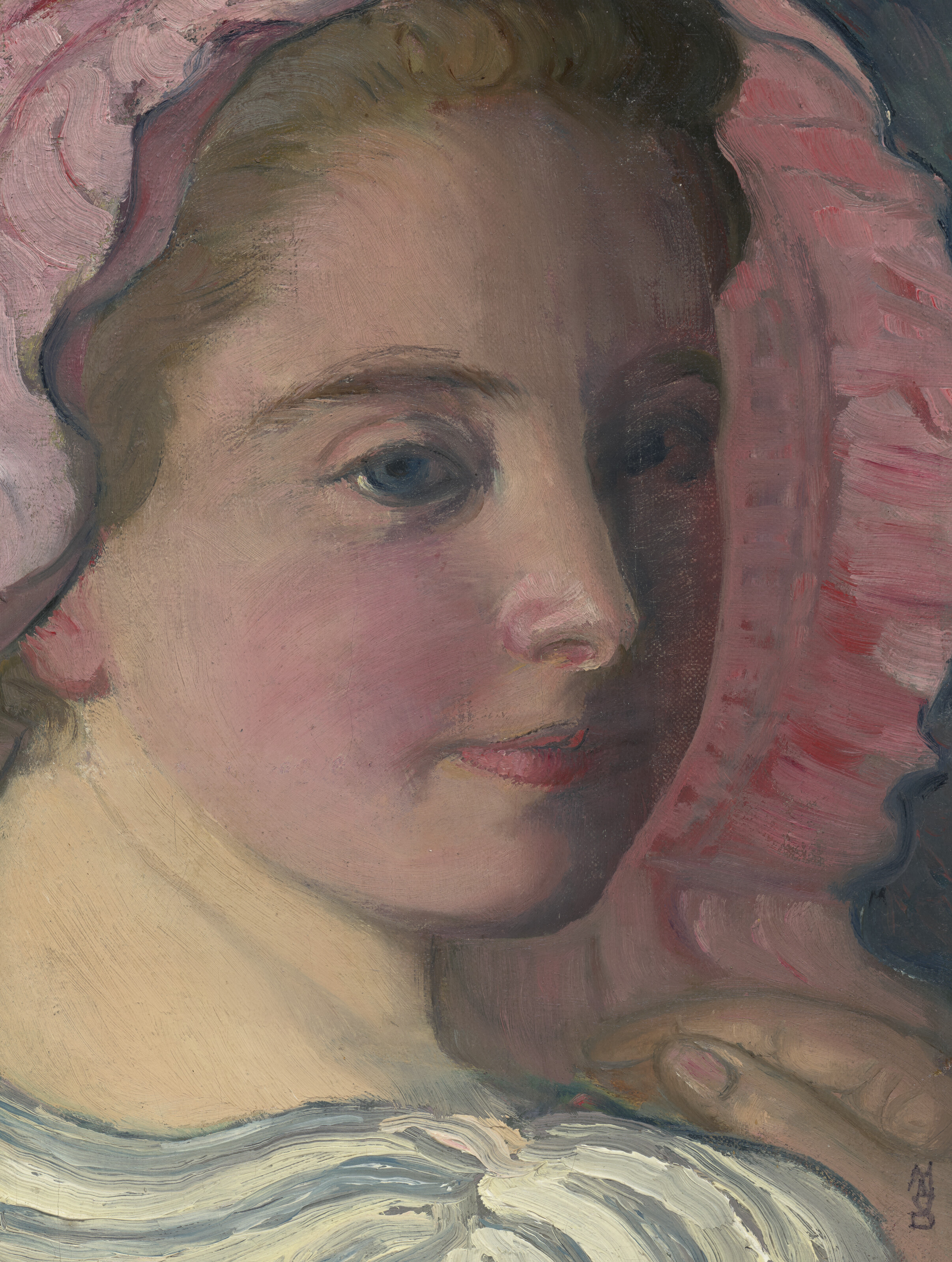 Maurice Denis — Портрет Марты в образе розы из морской капусты