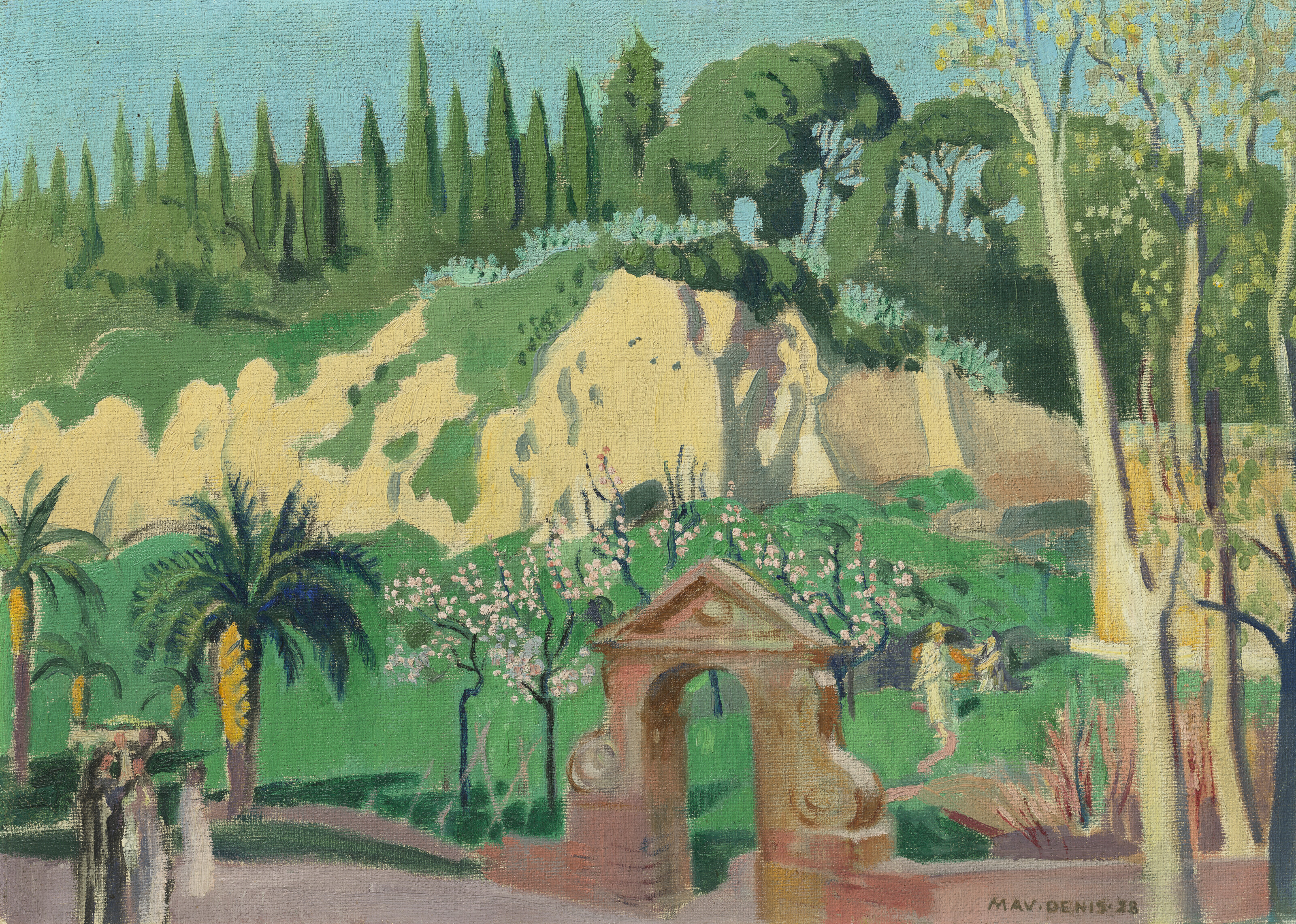 Maurice Denis — Улица Вилья-Балестра