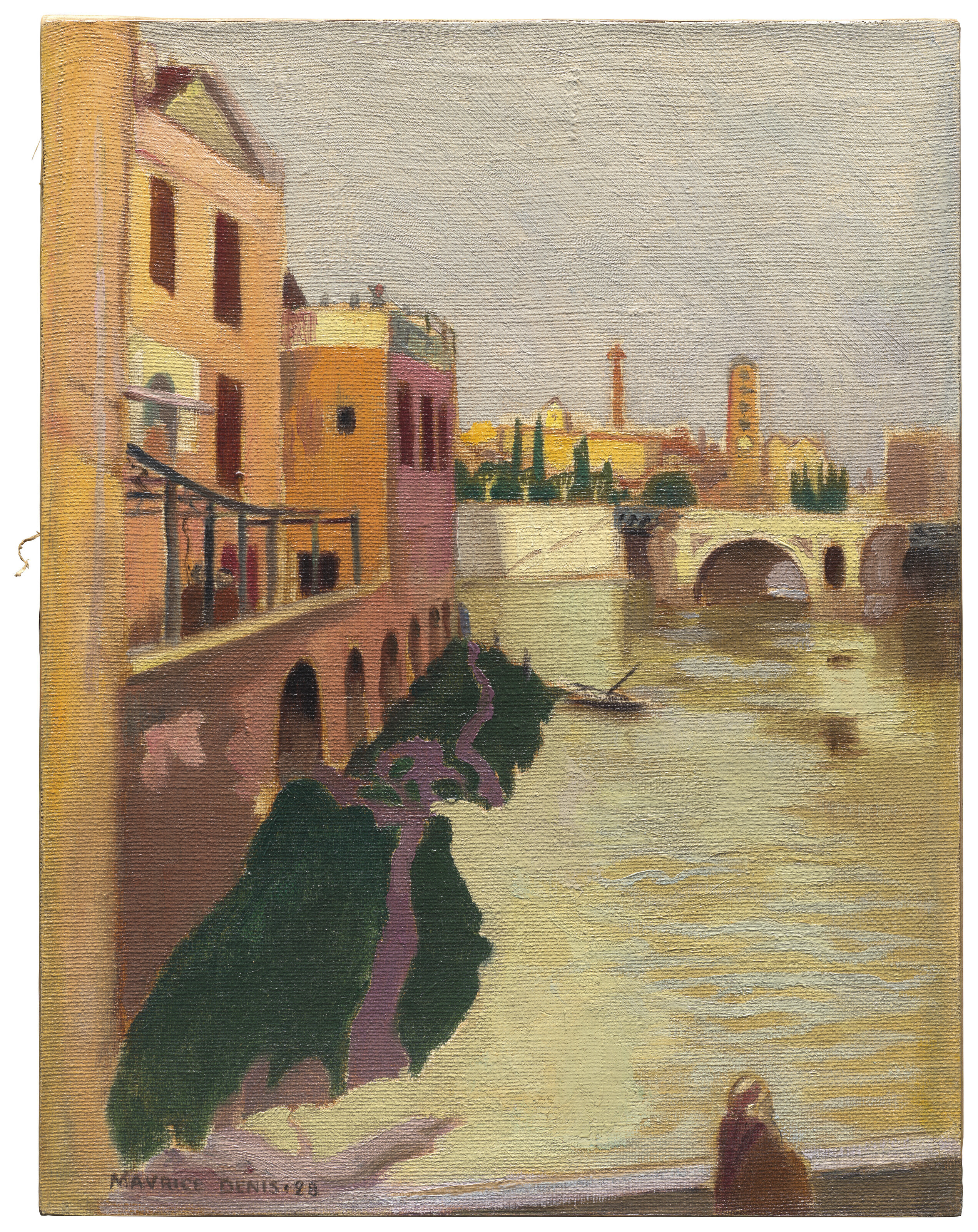 Maurice Denis — Остров Тибр у острова Сан-Бартоломео, Рим, изображение 2