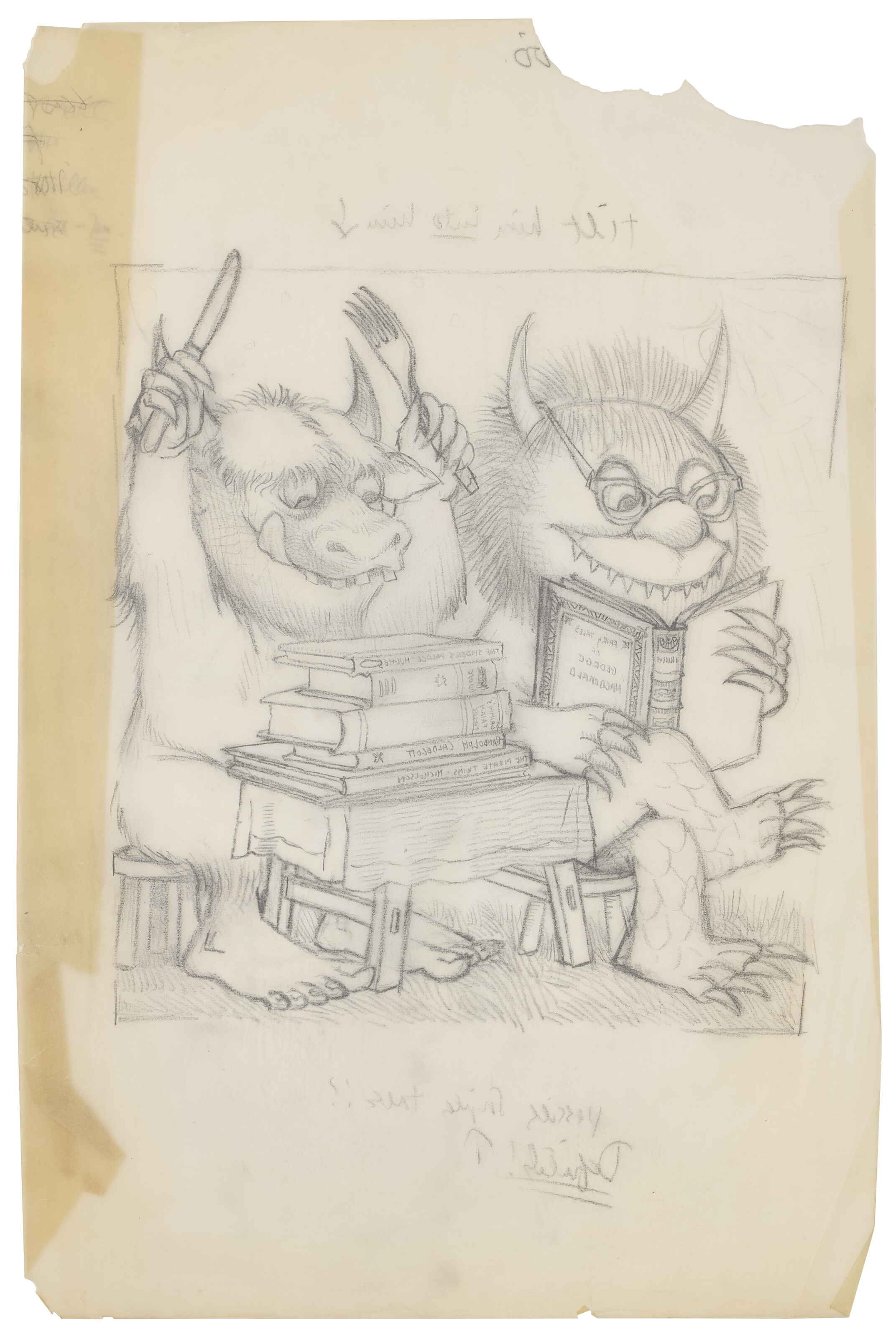 Maurice Sendak — Дикие читатели, изображение 3