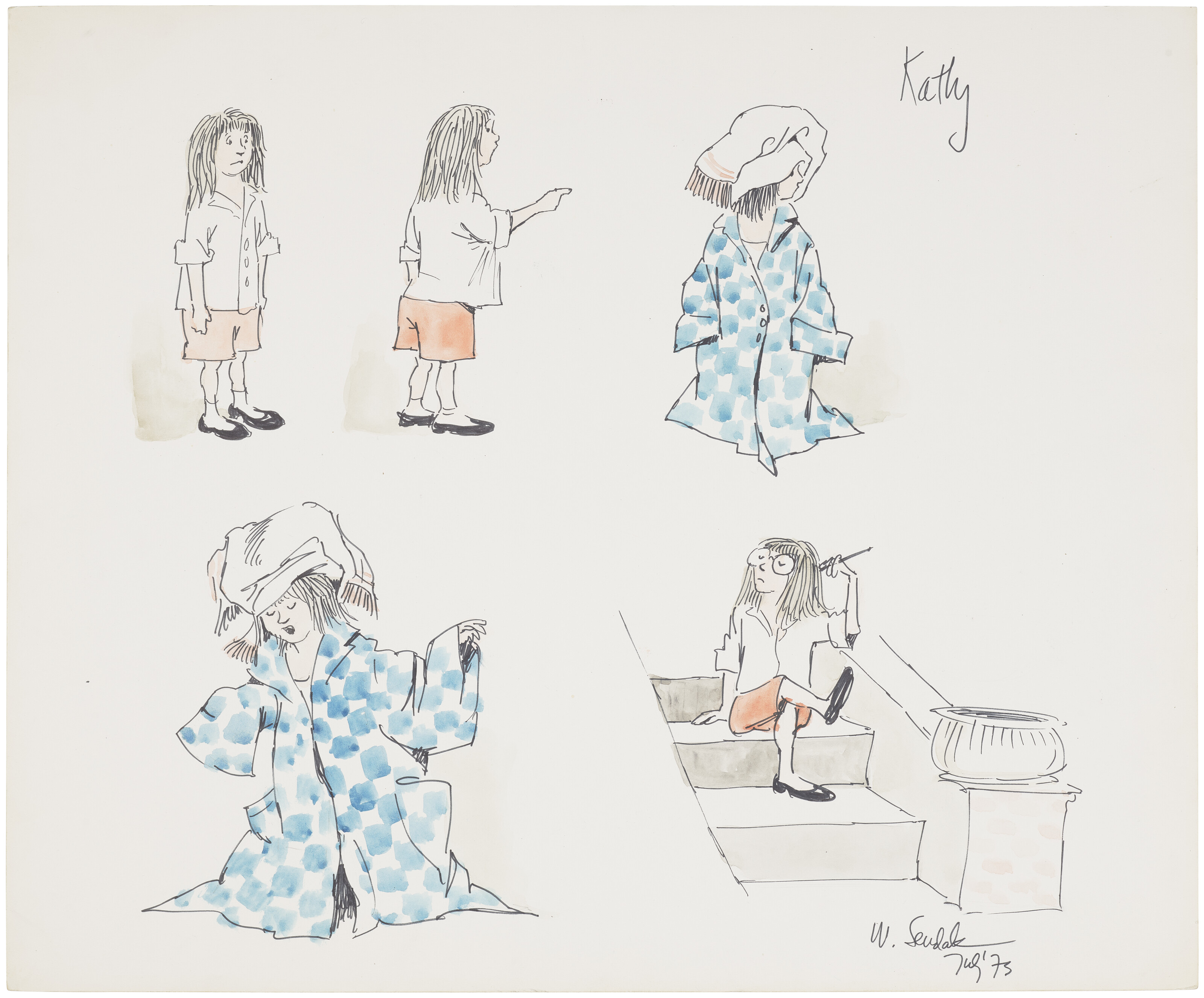 Maurice Sendak — На самом деле Рози, Кэти учится