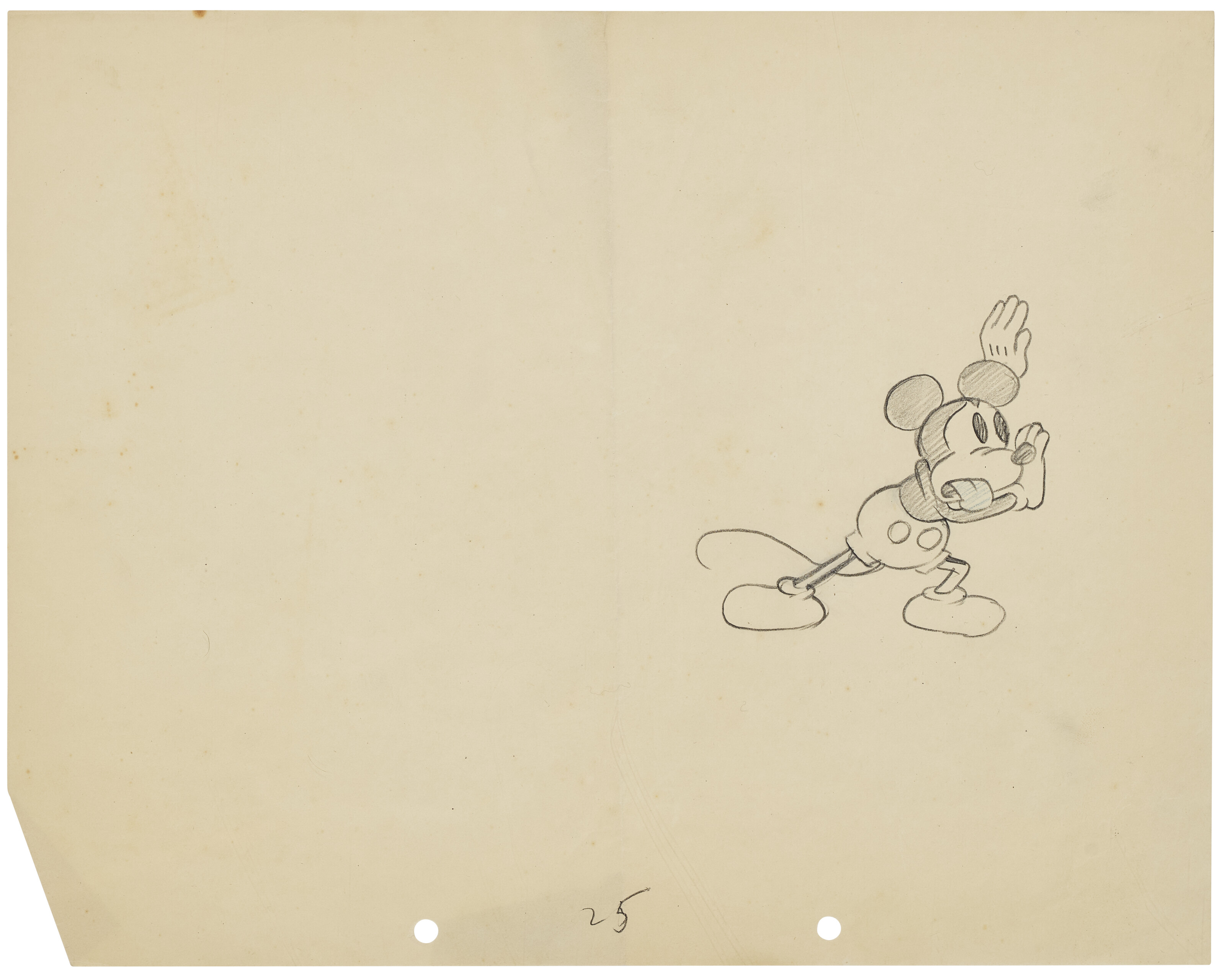 Maurice Sendak — Анимационный рисунок для Микки Мауса