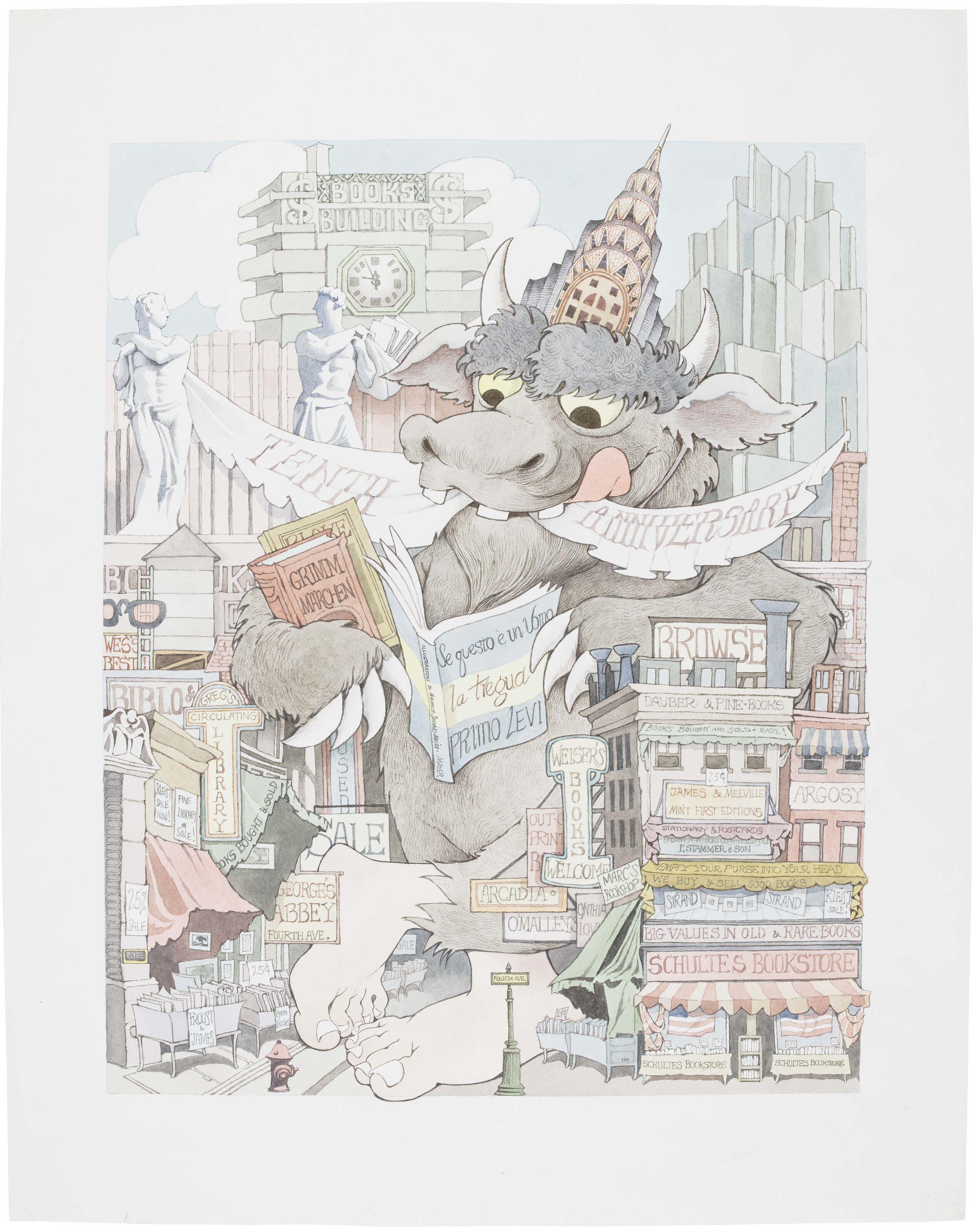 Maurice Sendak — Нью-Йорк - страна книг: десятая годовщина
