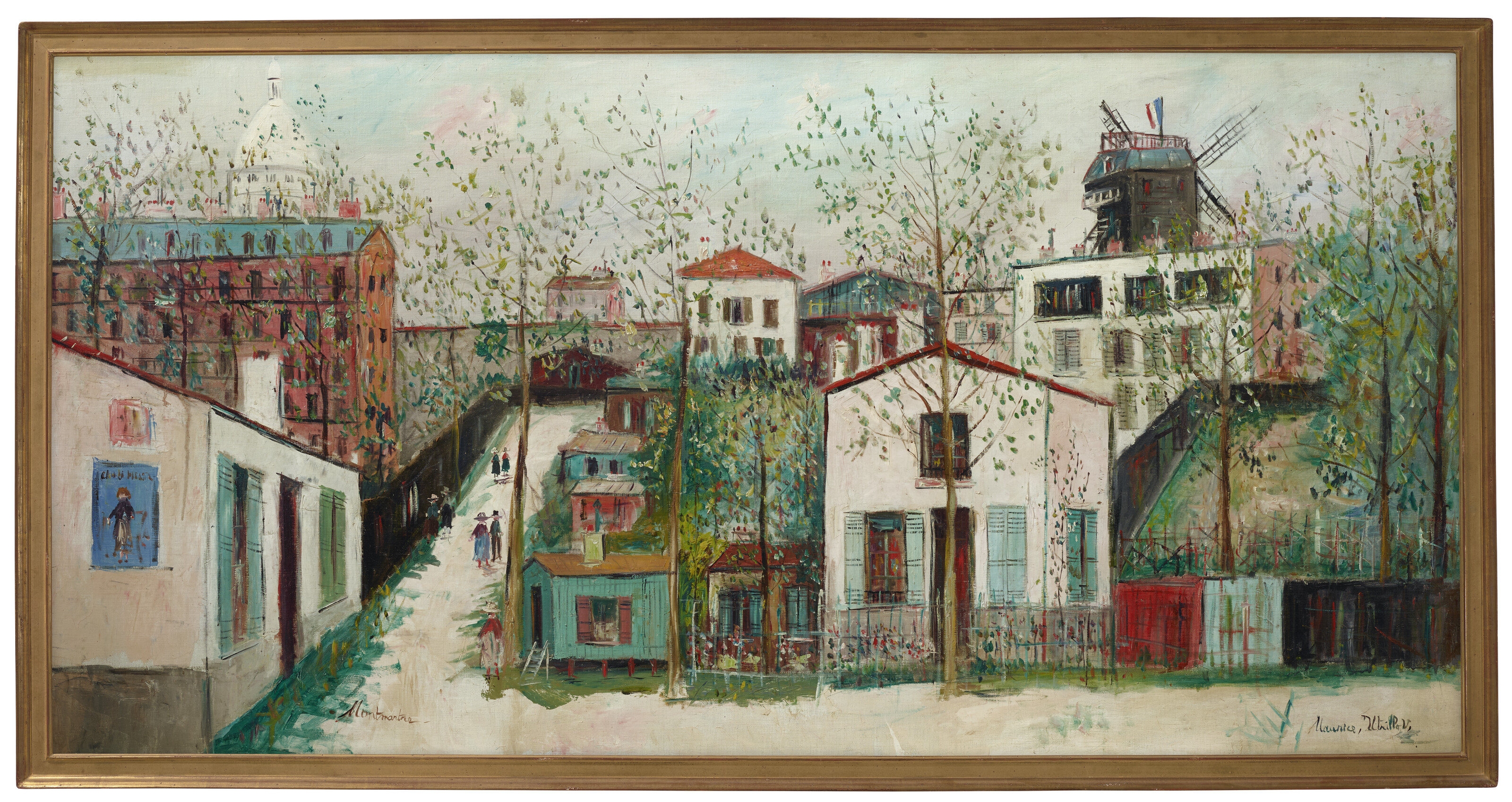 Maurice Utrillo — Маки с Монмартра, изображение 3