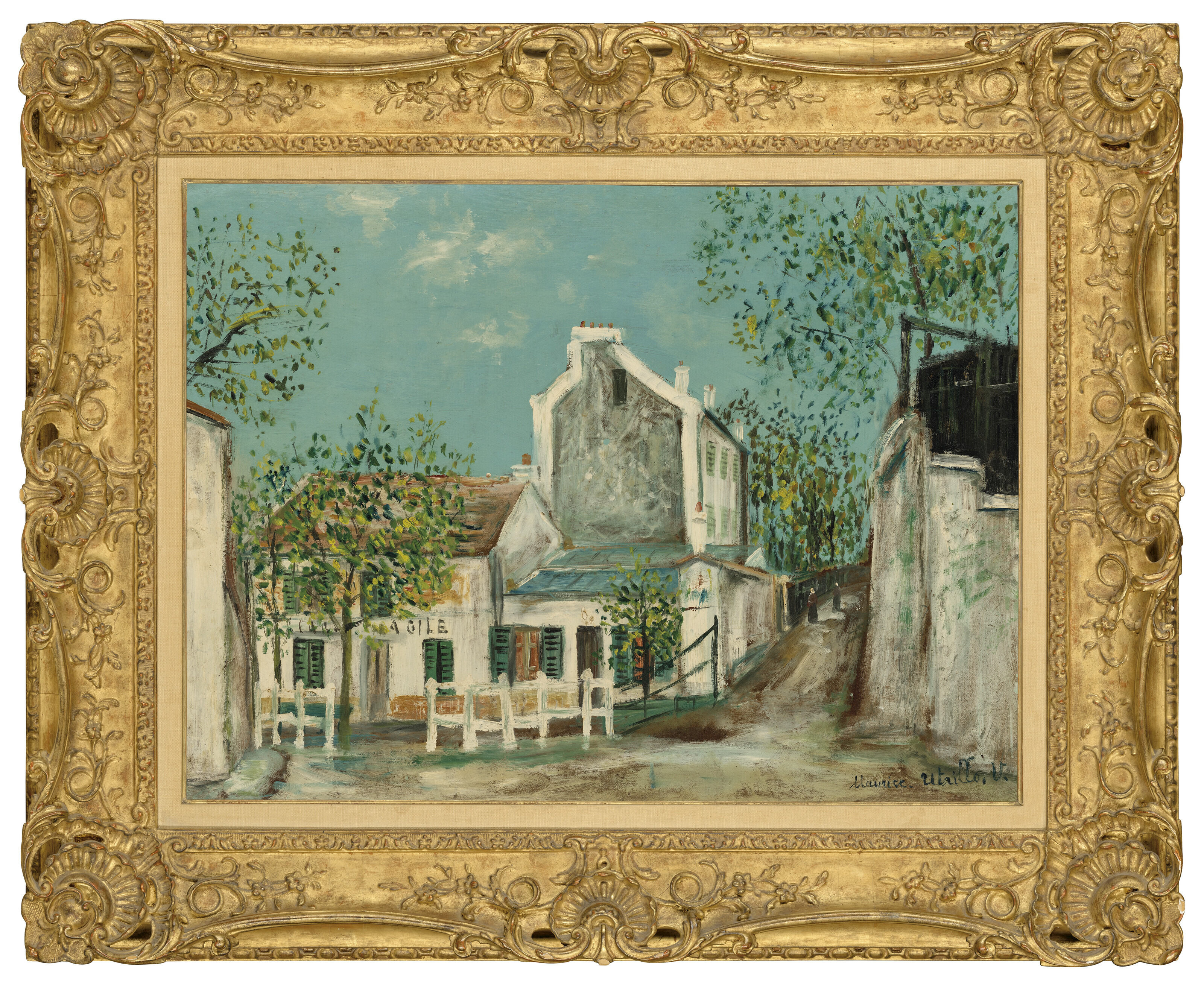 Maurice Utrillo — Ловкий Лапин на Монмартре, изображение 2