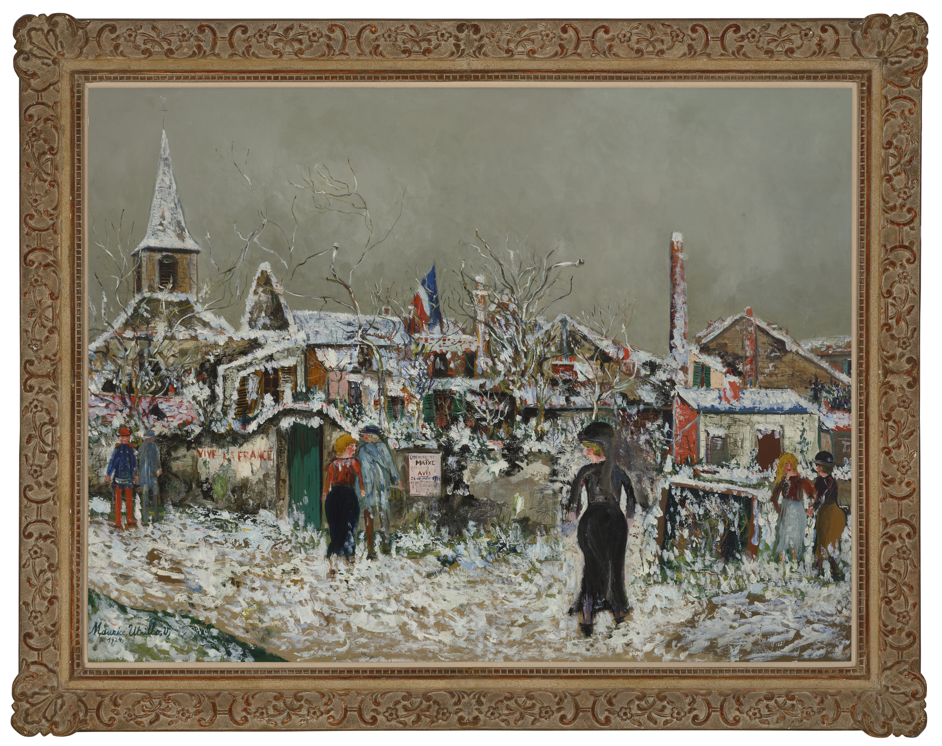 Maurice Utrillo — Коммуна Мэкс (Мерт-и-Мозель), изображение 3