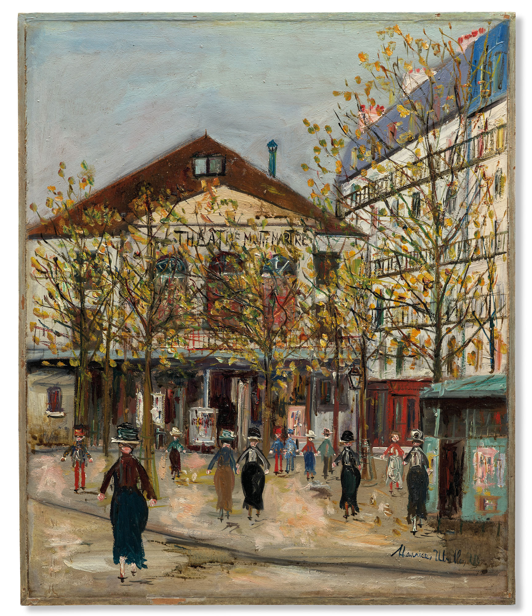 Maurice Utrillo — Театр искусств на Монмартре, изображение 2