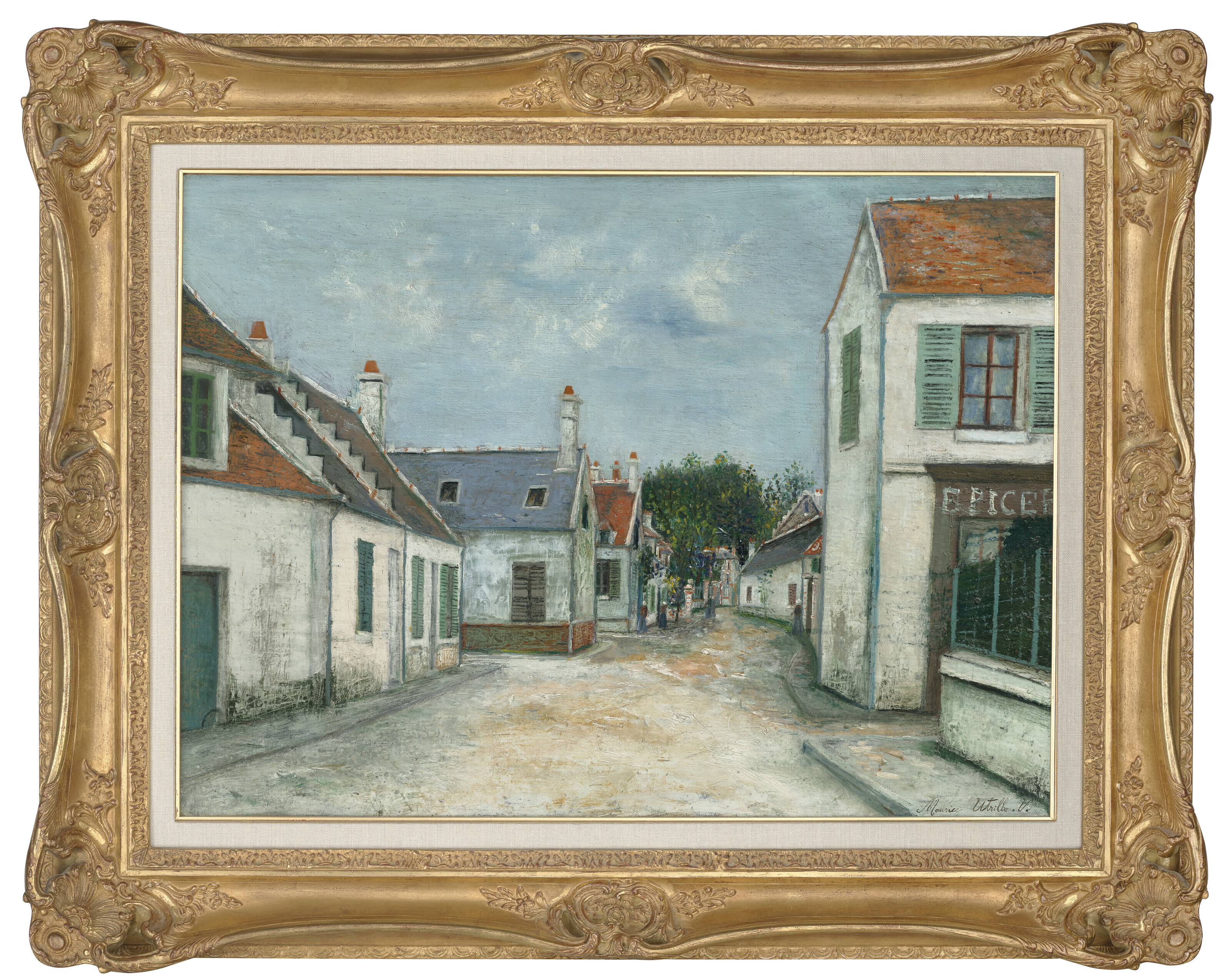 Maurice Utrillo — Улица Компьень (Уаза), изображение 2