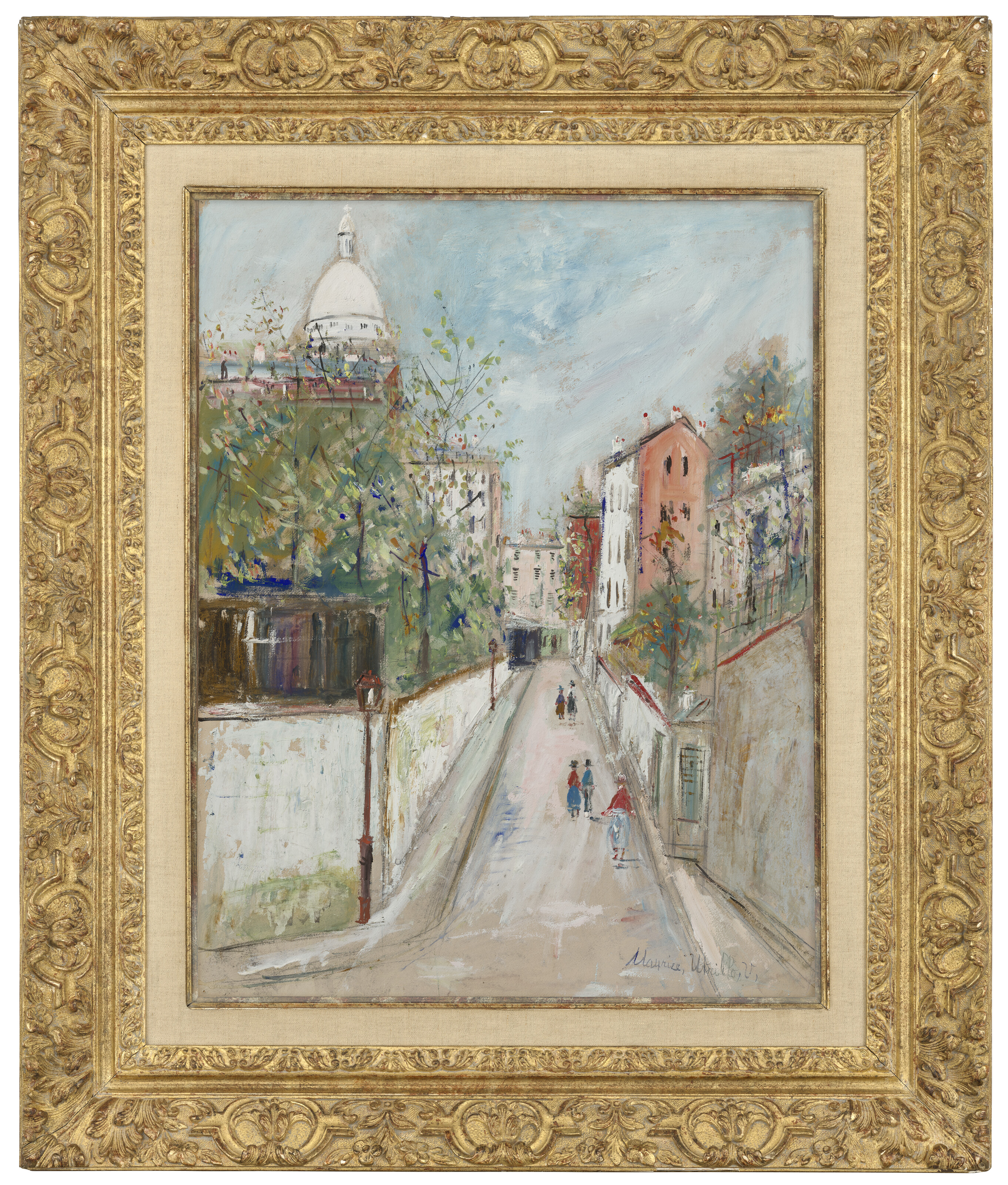 Maurice Utrillo — Улица Норвин на Монмартре, изображение 2