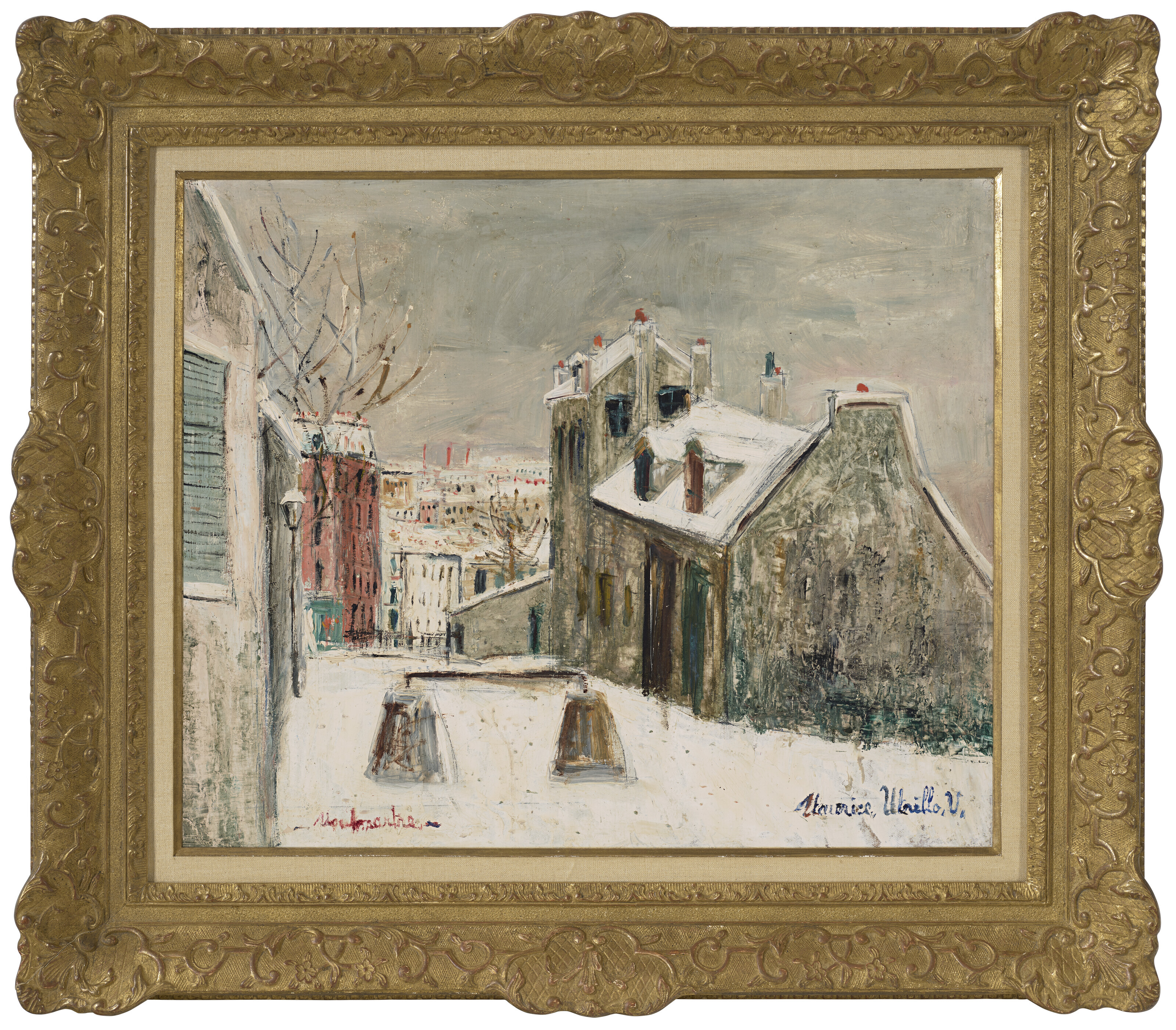 Maurice Utrillo — Дом Мими Пинсон совсем рядом, изображение 2