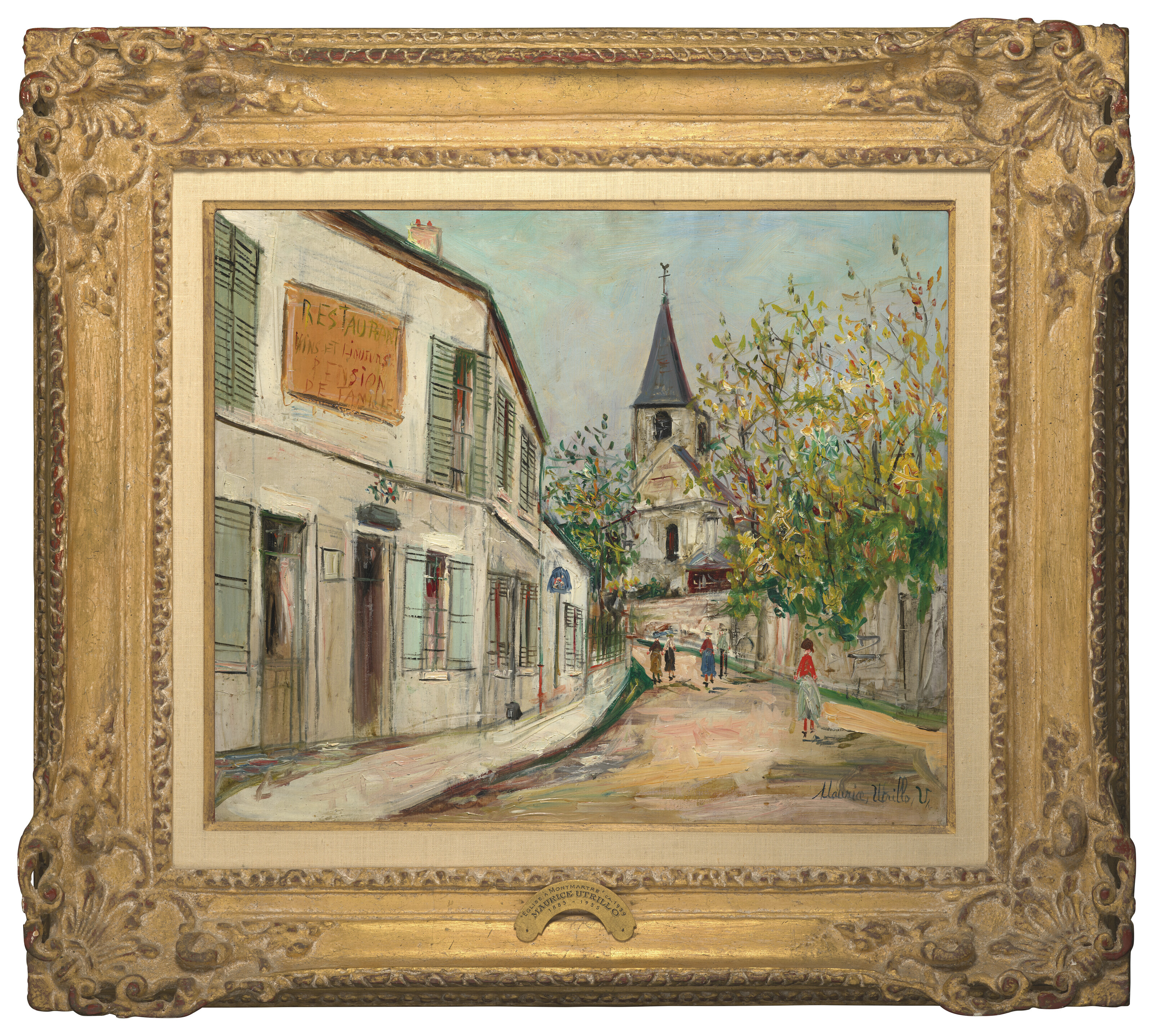 Maurice Utrillo — Церковь Во-де-Серне, изображение 2