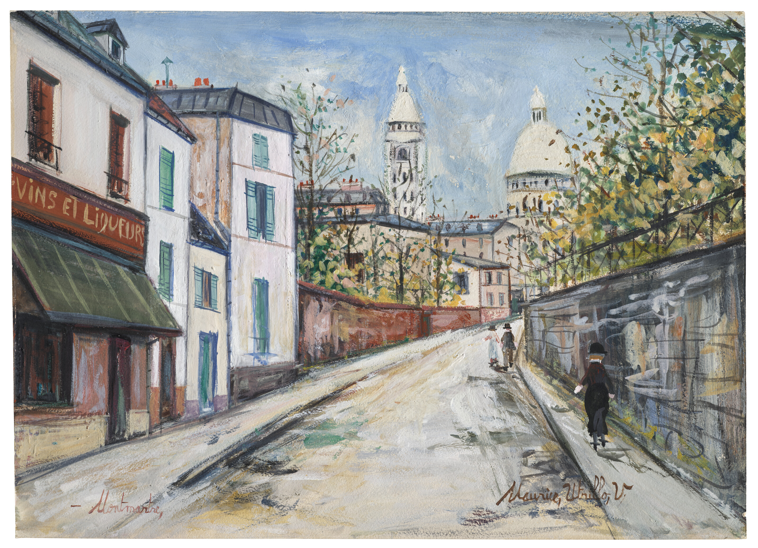 Maurice Utrillo — Монмартр, изображение 2