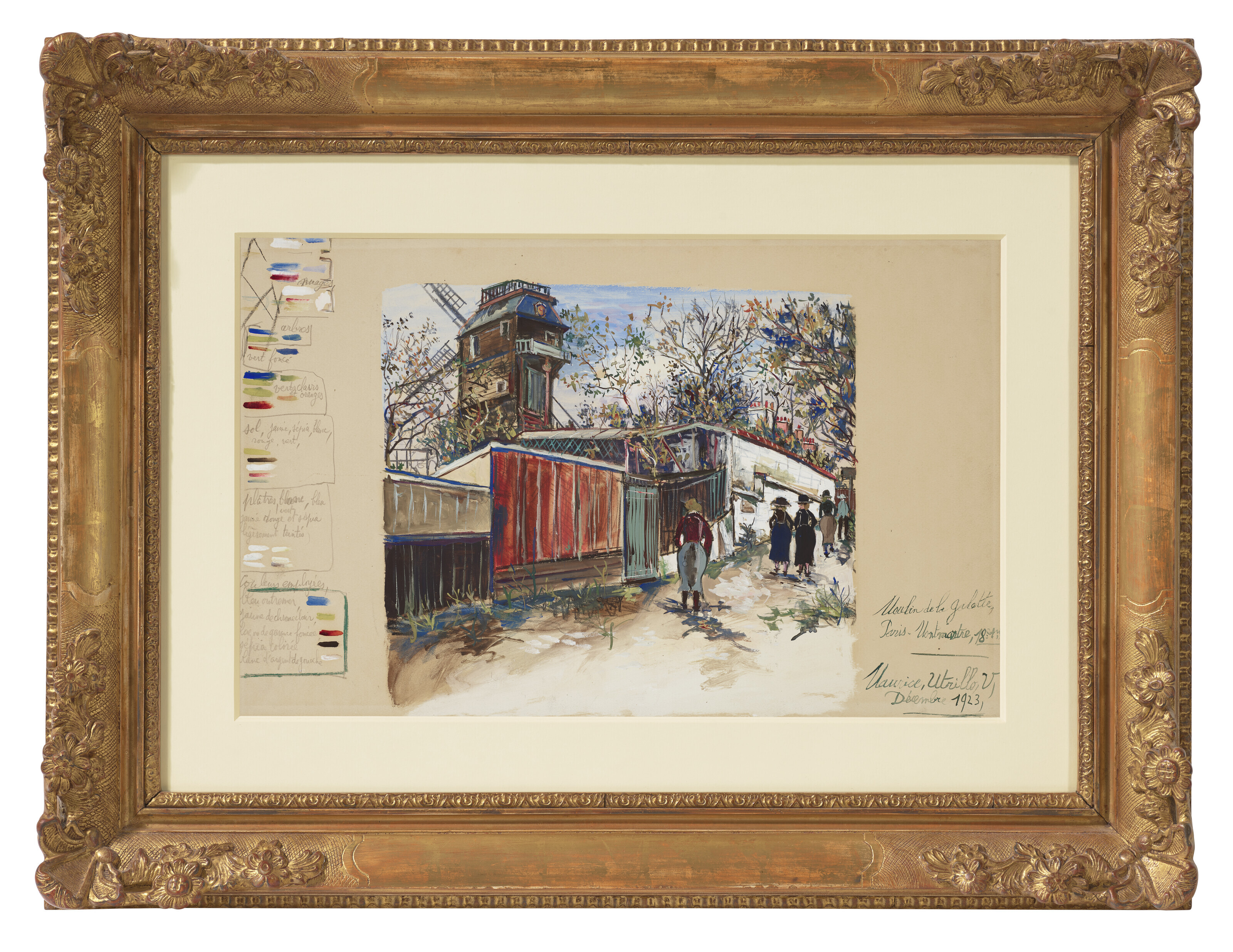 Maurice Utrillo — Ле-Мулен-де-ла-Галетт, изображение 2